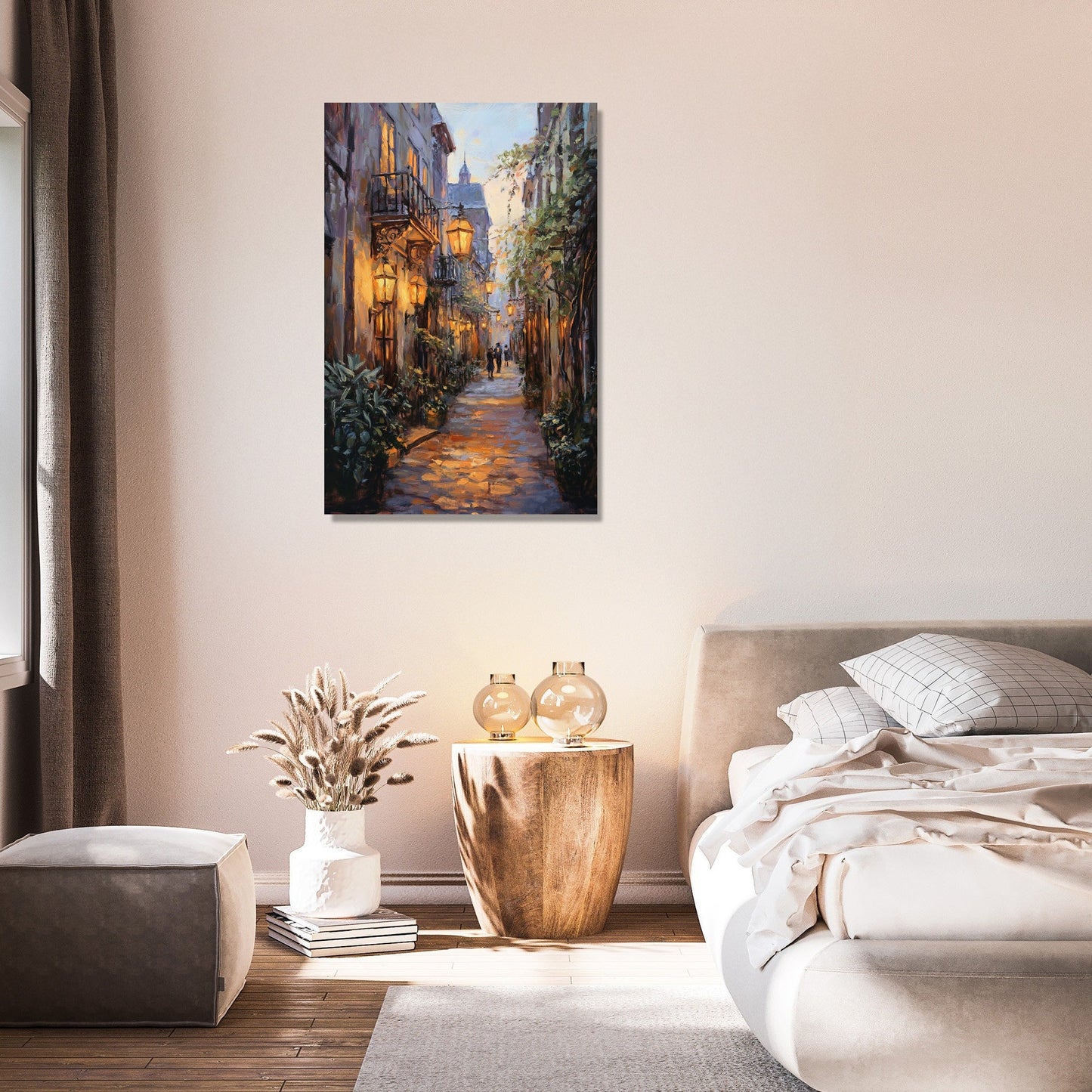 Cobblestone Nostalgia Canvas