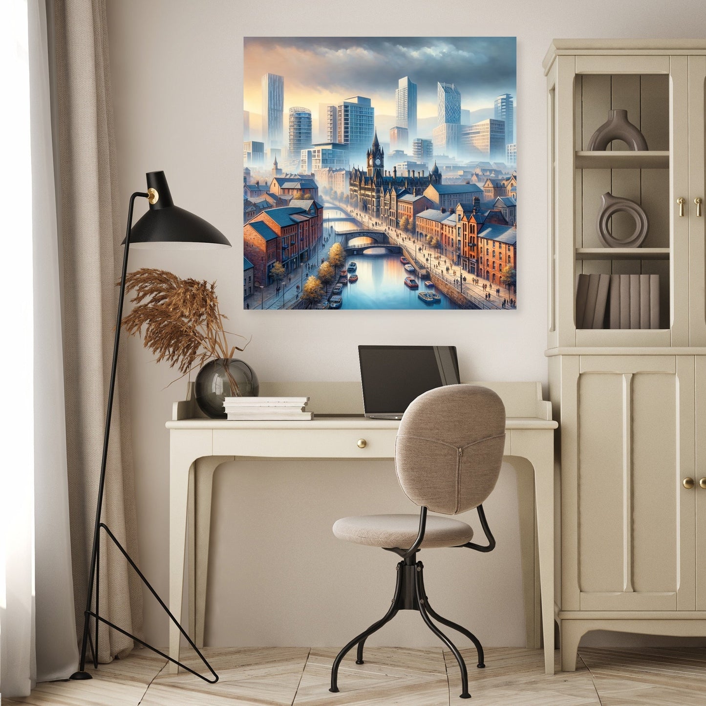 Manchester Mosaic Canvas