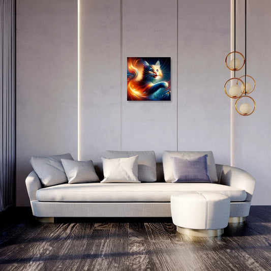 Feline Vitality Canvas