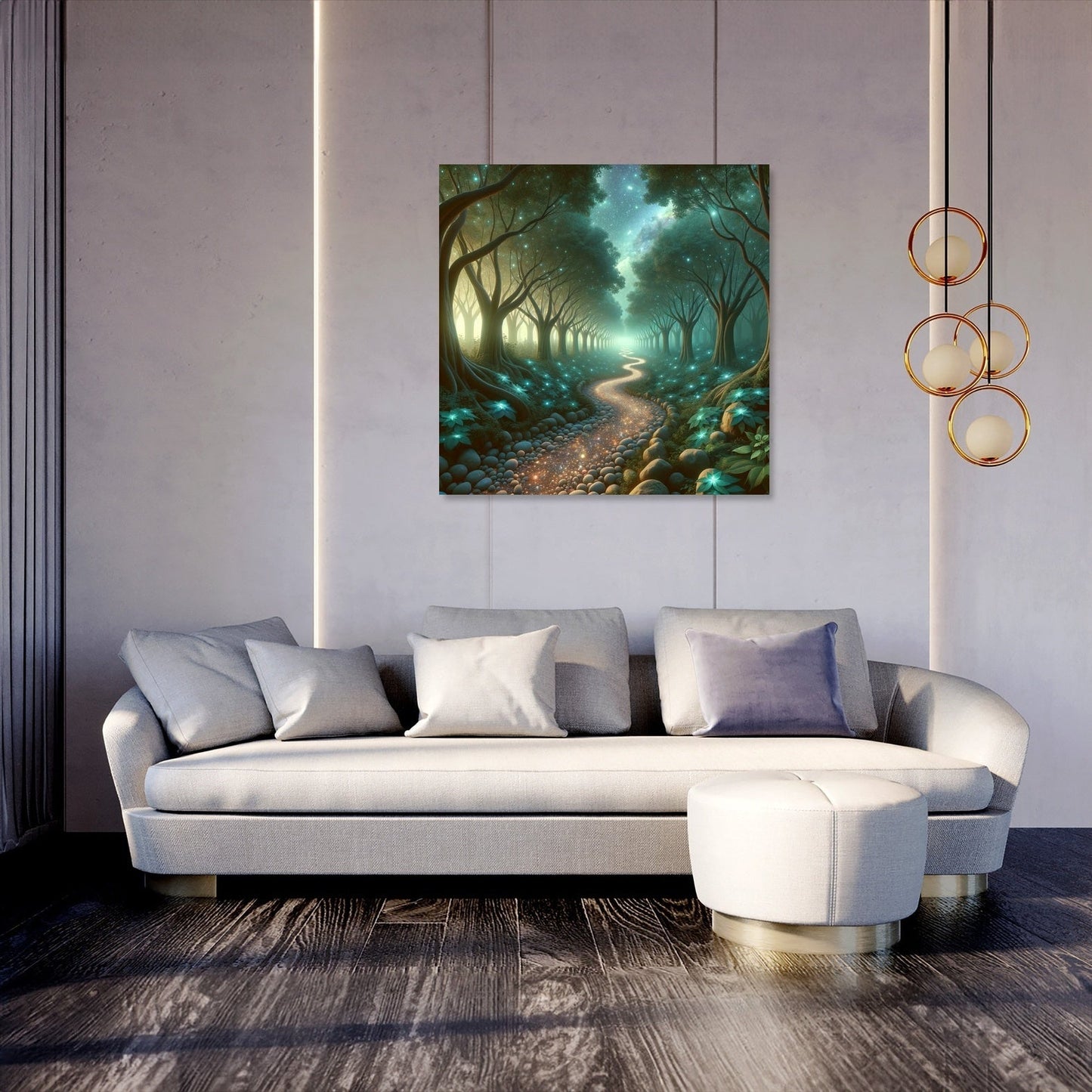 Galactic Trail Canvas