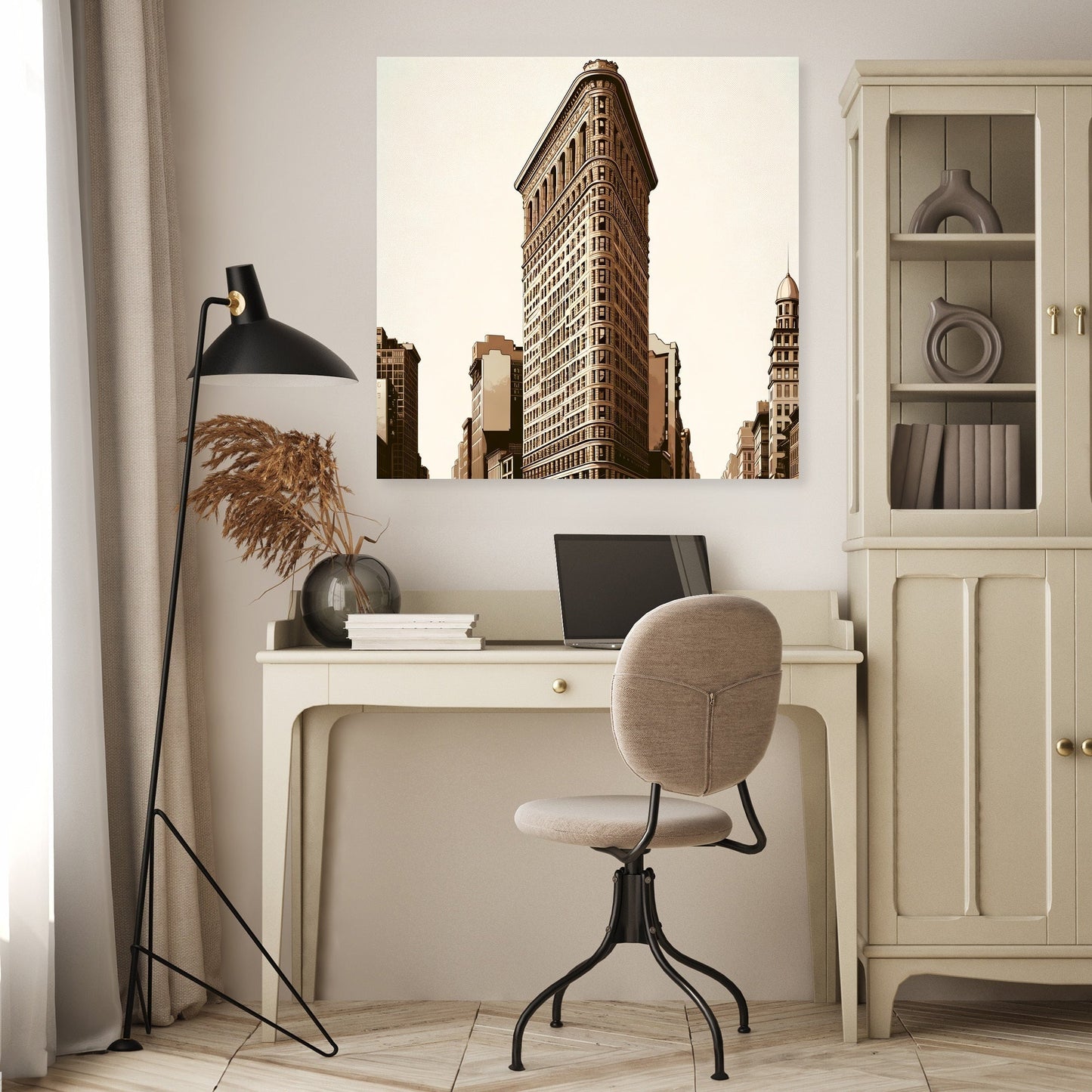 Flatiron Facade Canvas