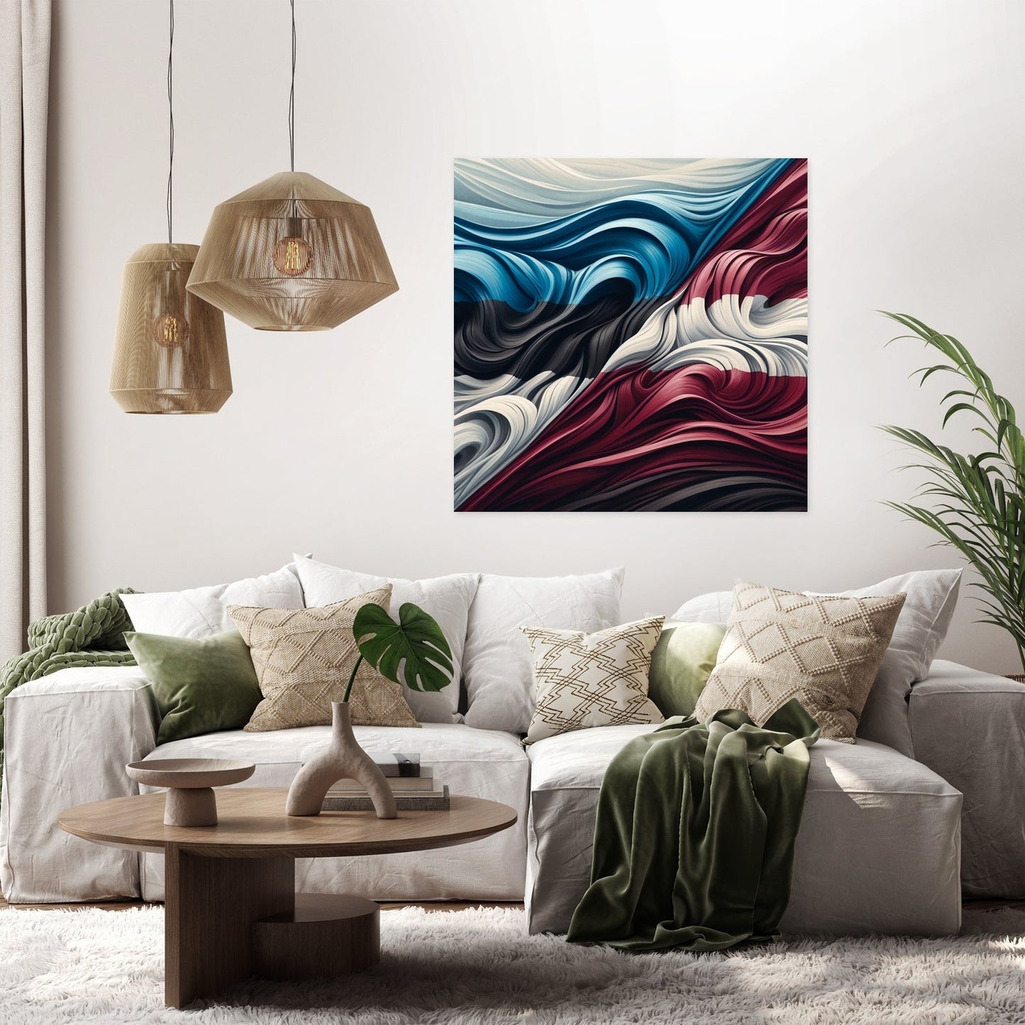 Baltic Waves Canvas
