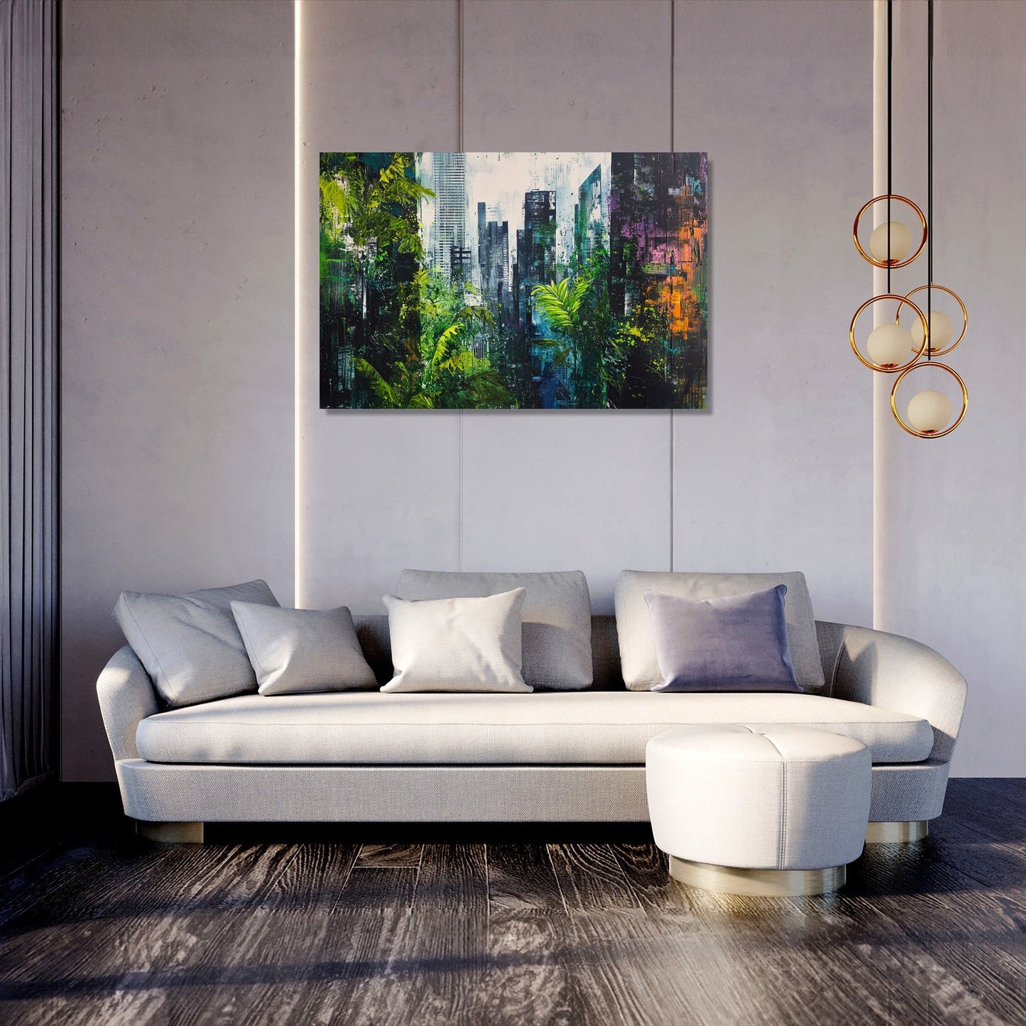 Urban Jungle Canvas
