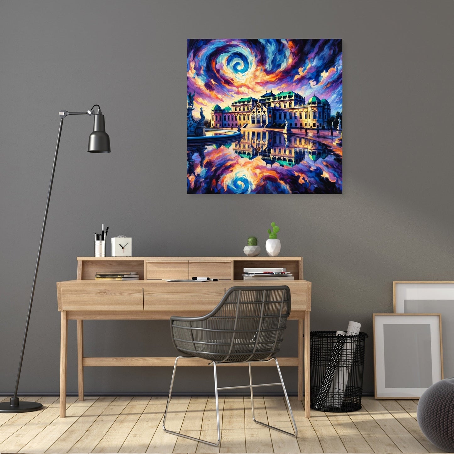 Expressionist Belvedere Canvas