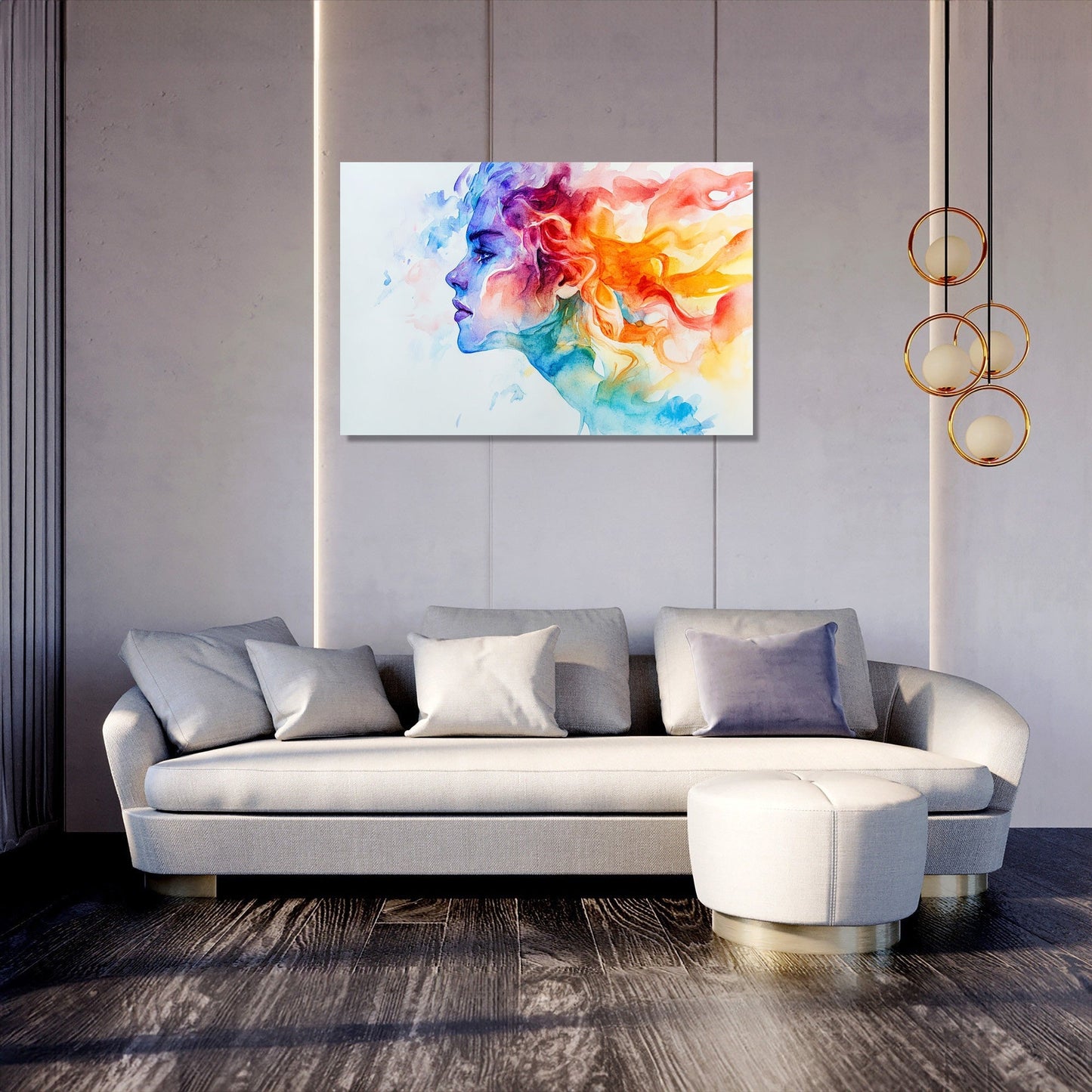 Echoing Vibrance Canvas