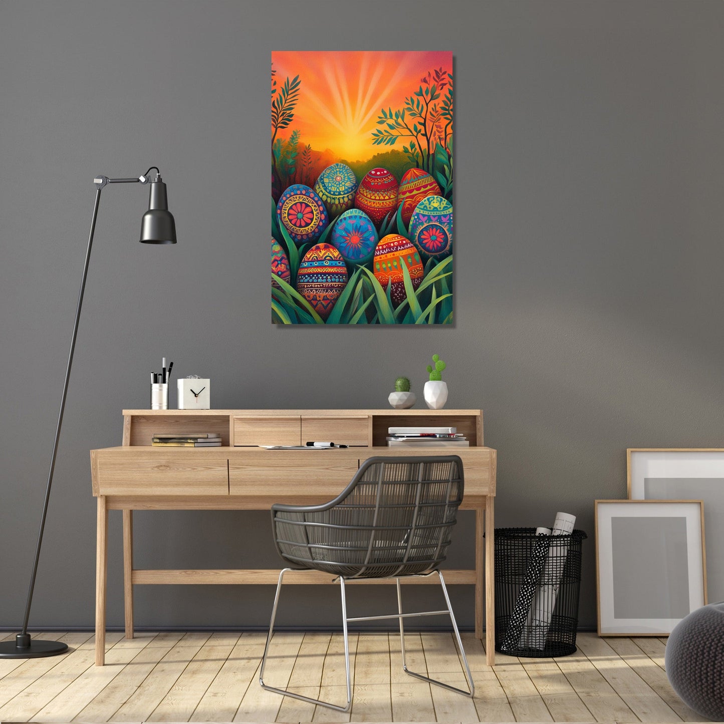 Sunrise Egg Canvas