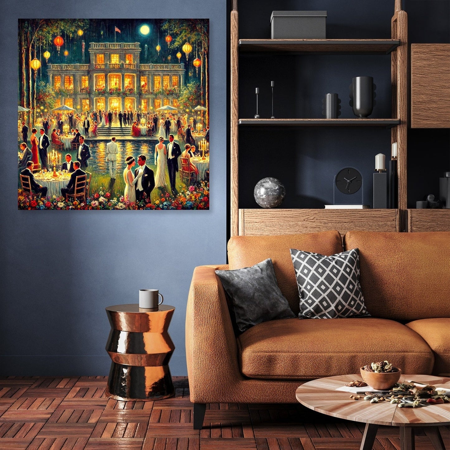 Gatsby's Enchanted Evening Canvas
