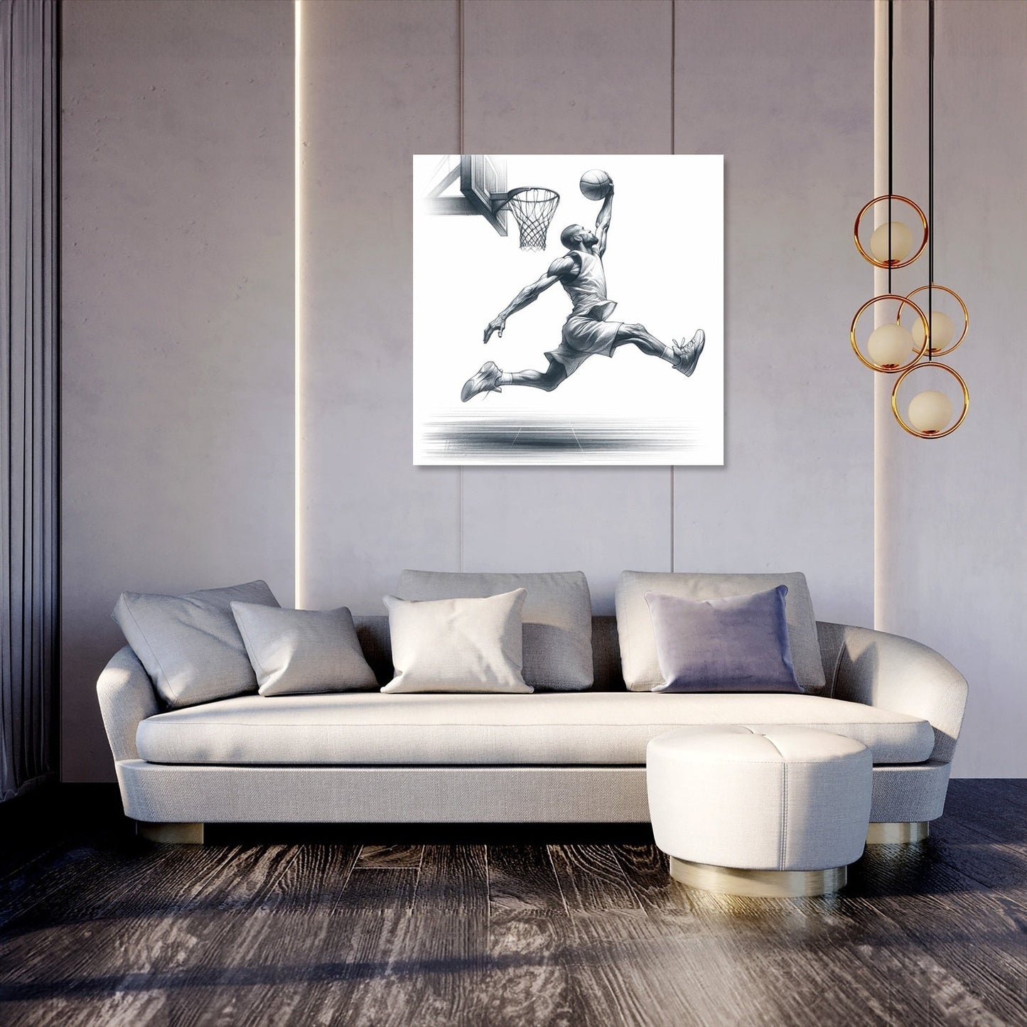 Pencil Dunk Canvas
