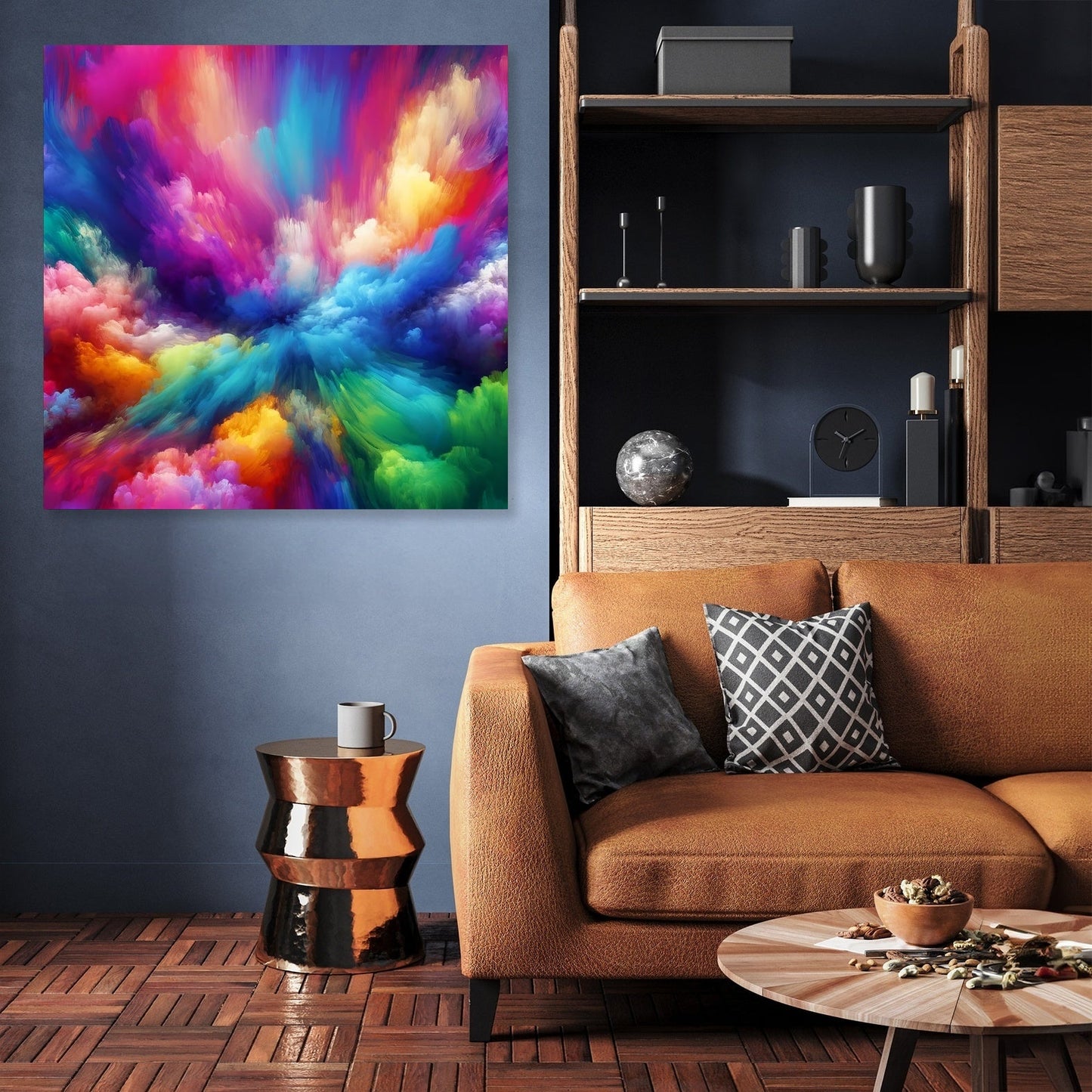 Serene Vibrance Canvas