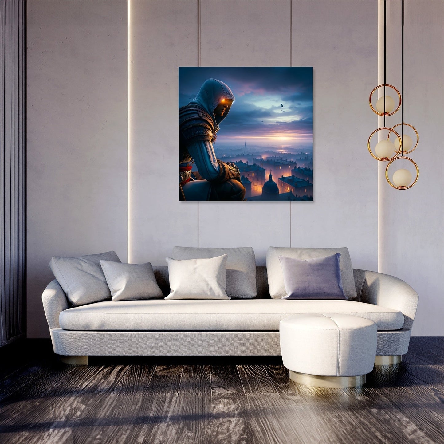 Twilight Vigil Canvas