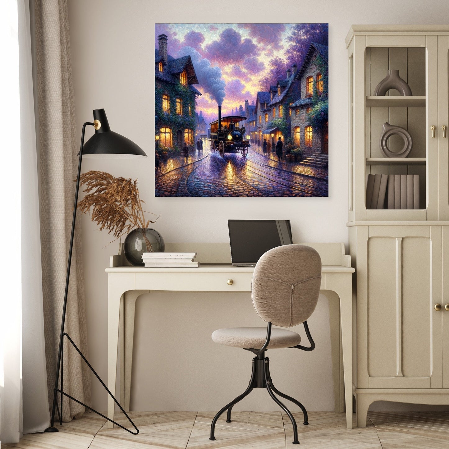 Steam Era Serenity Canvas