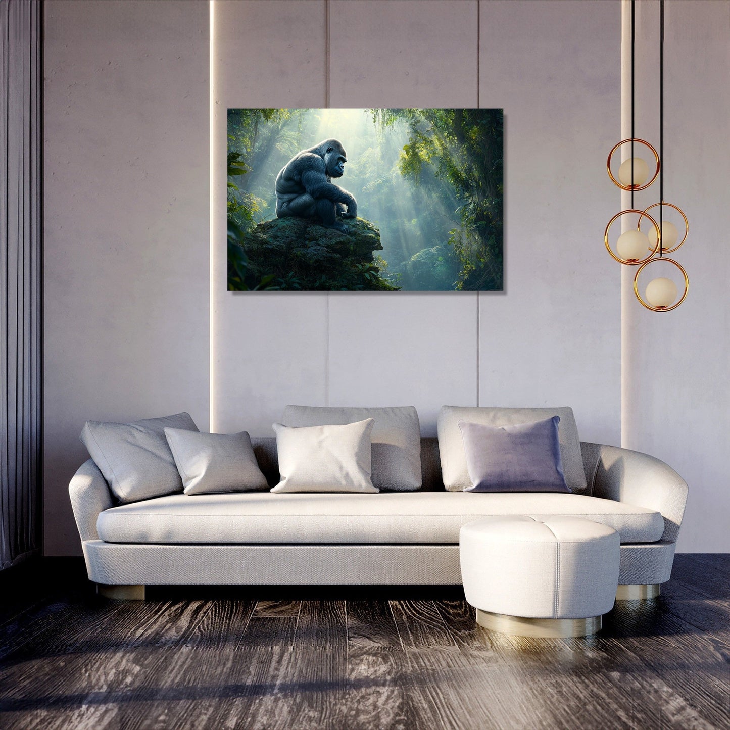 Silverback Reflections Canvas