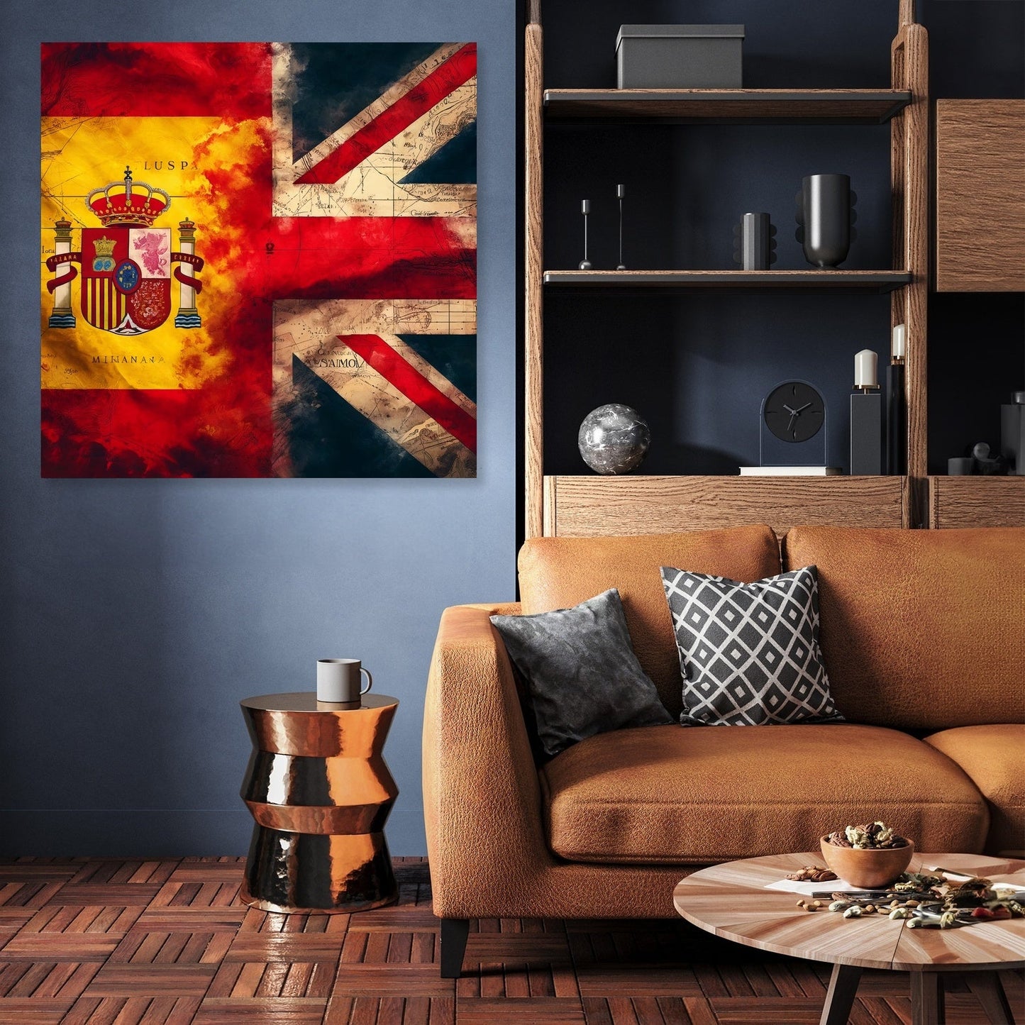 Navigational Ties Canvas