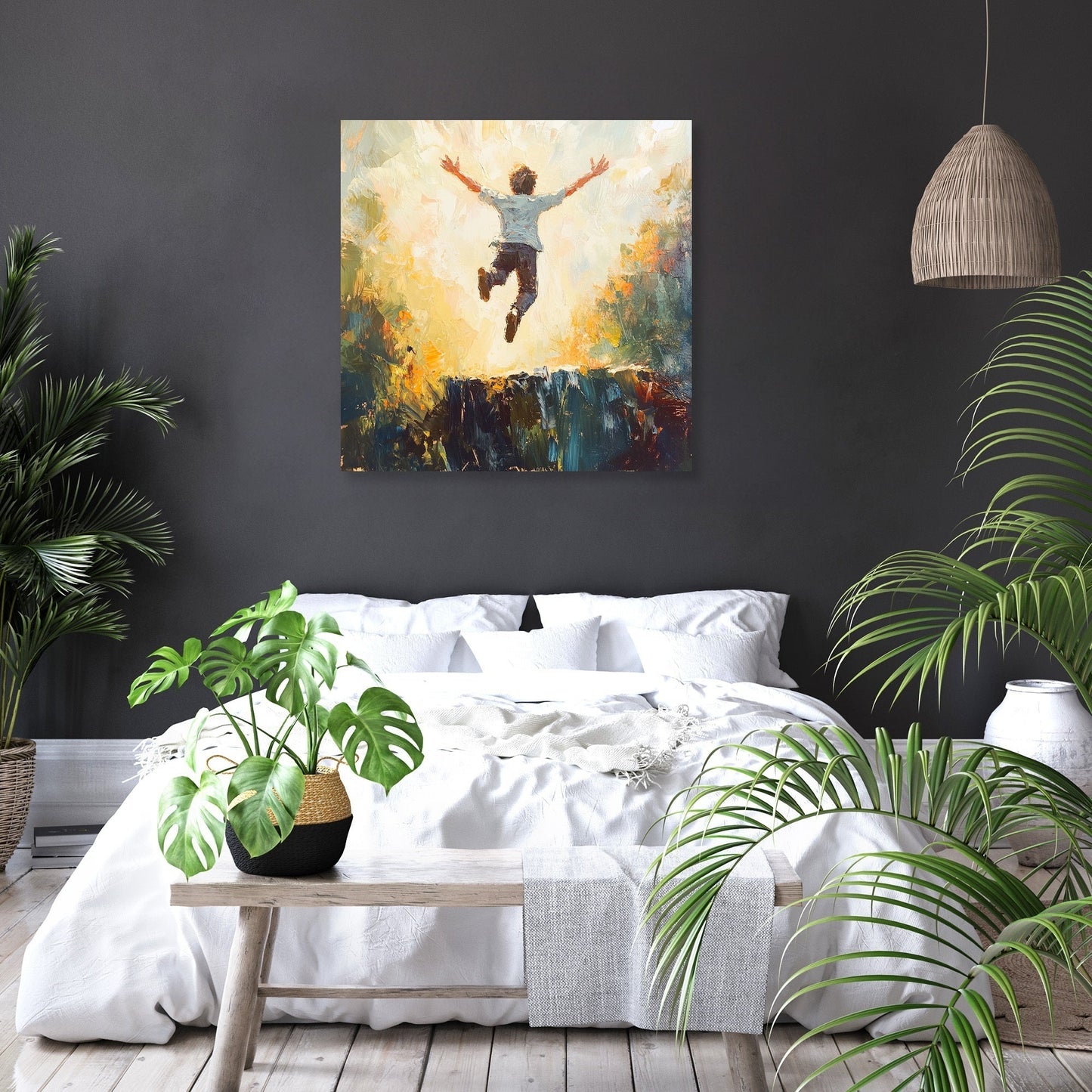 Leap of Triumph Canvas