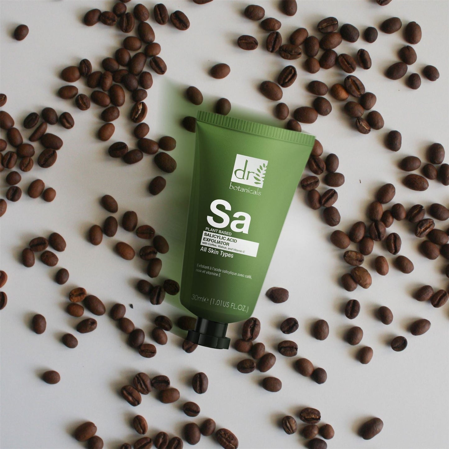 Salicylic Acid Exfoliator with Coffee, Walnut & Vitamin E 30ml