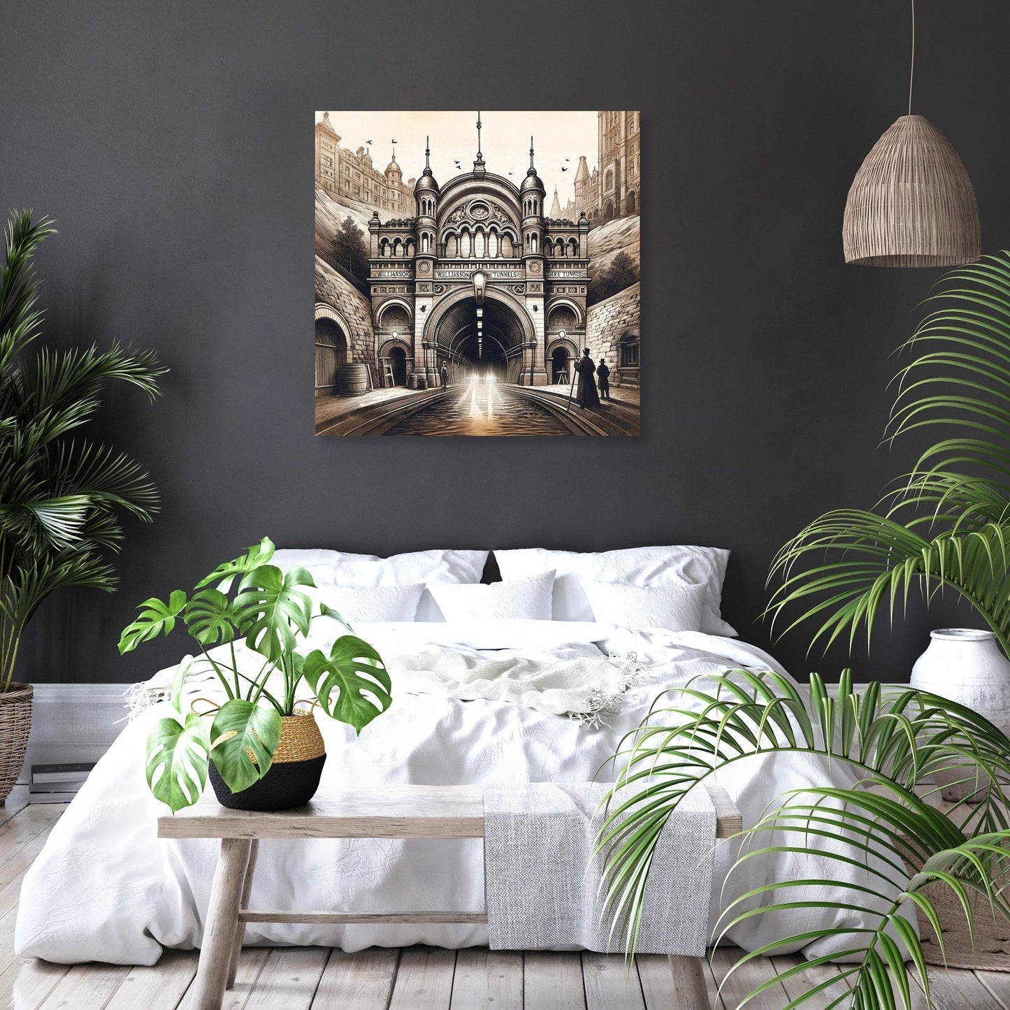 Historic Liverpool Tunnels Expanded Canvas