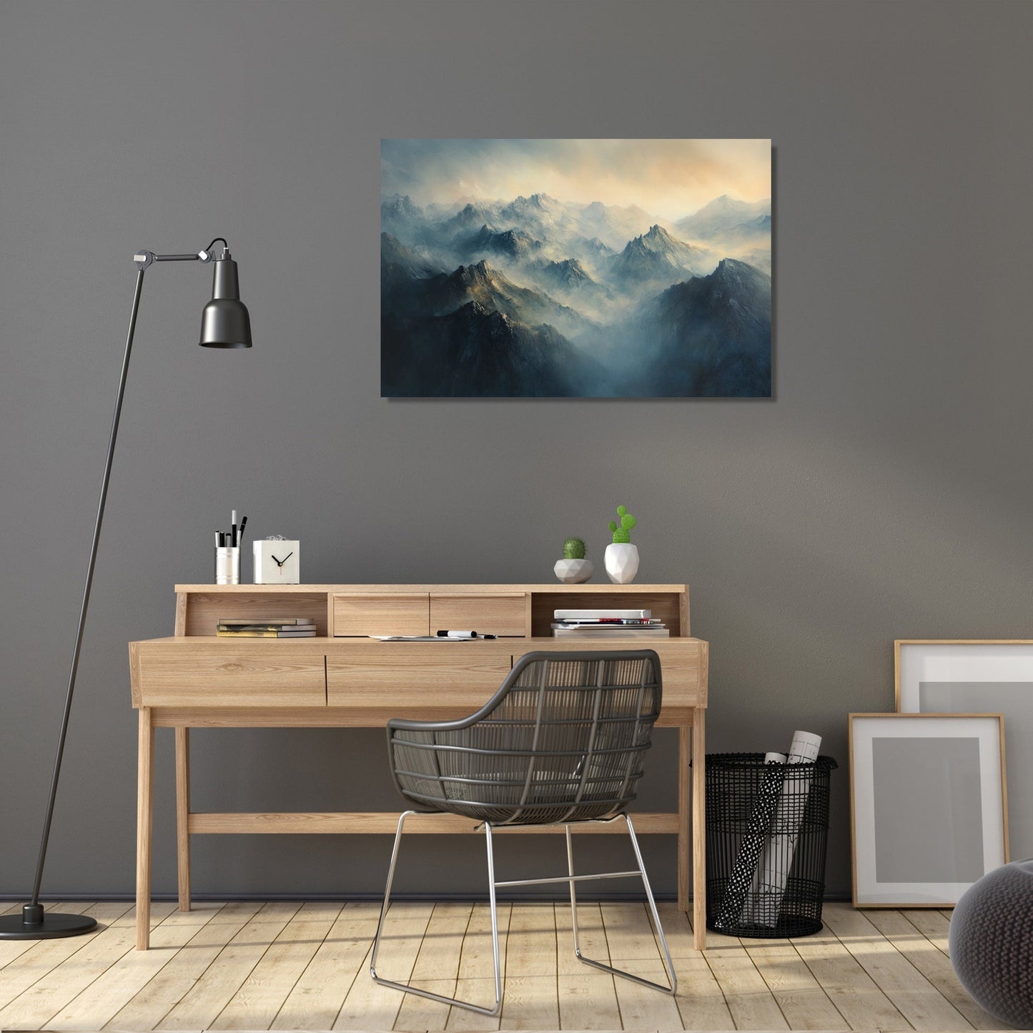 The Whispering Peaks Canvas
