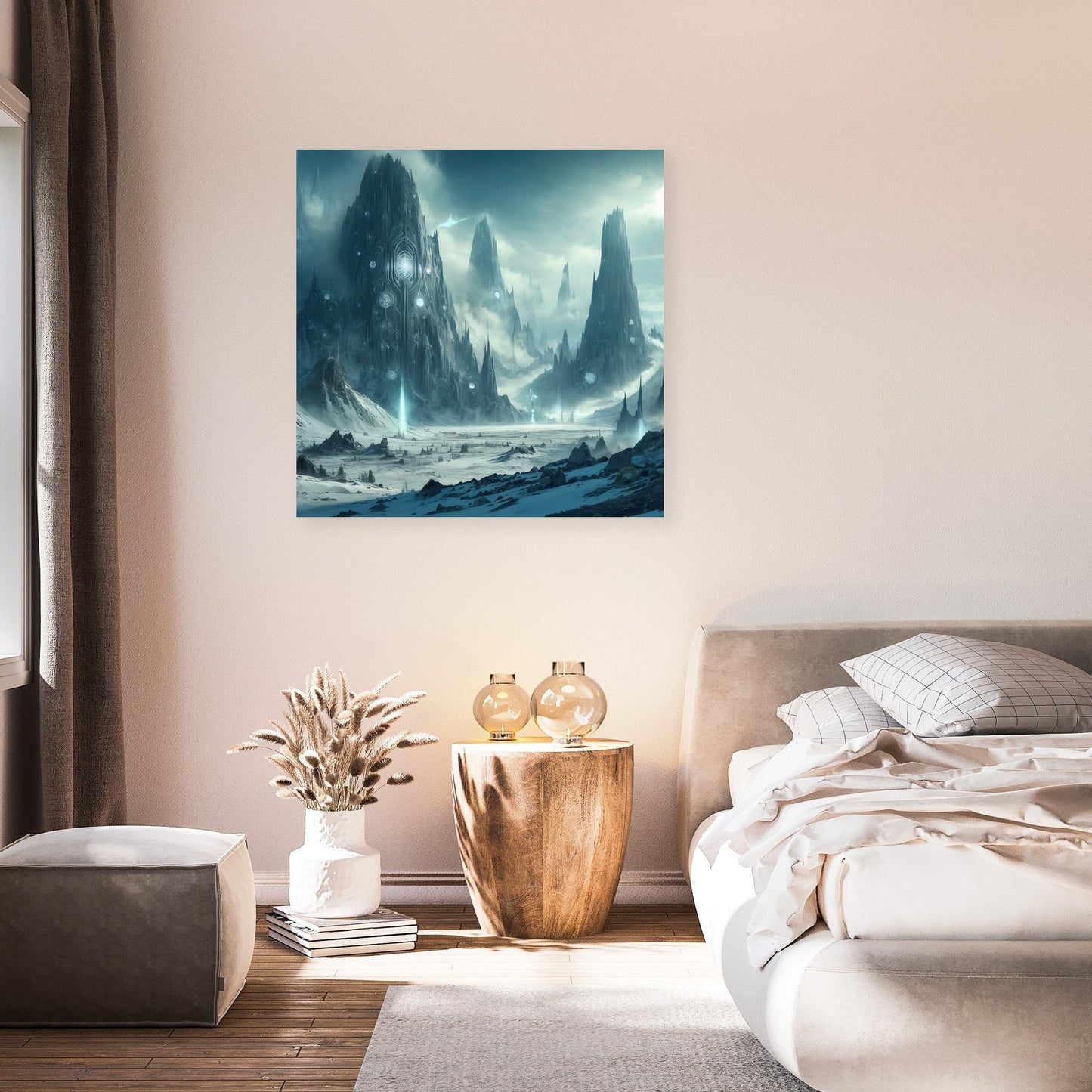 At the Mountains of Madness Canvas
