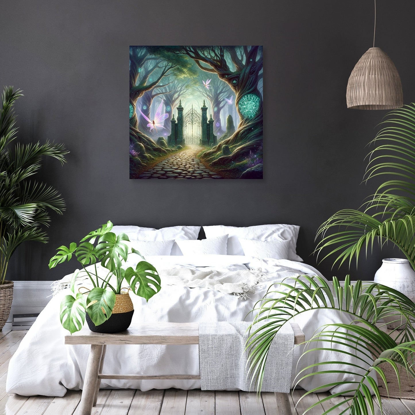 Enchanted Forest Gateway Canvas