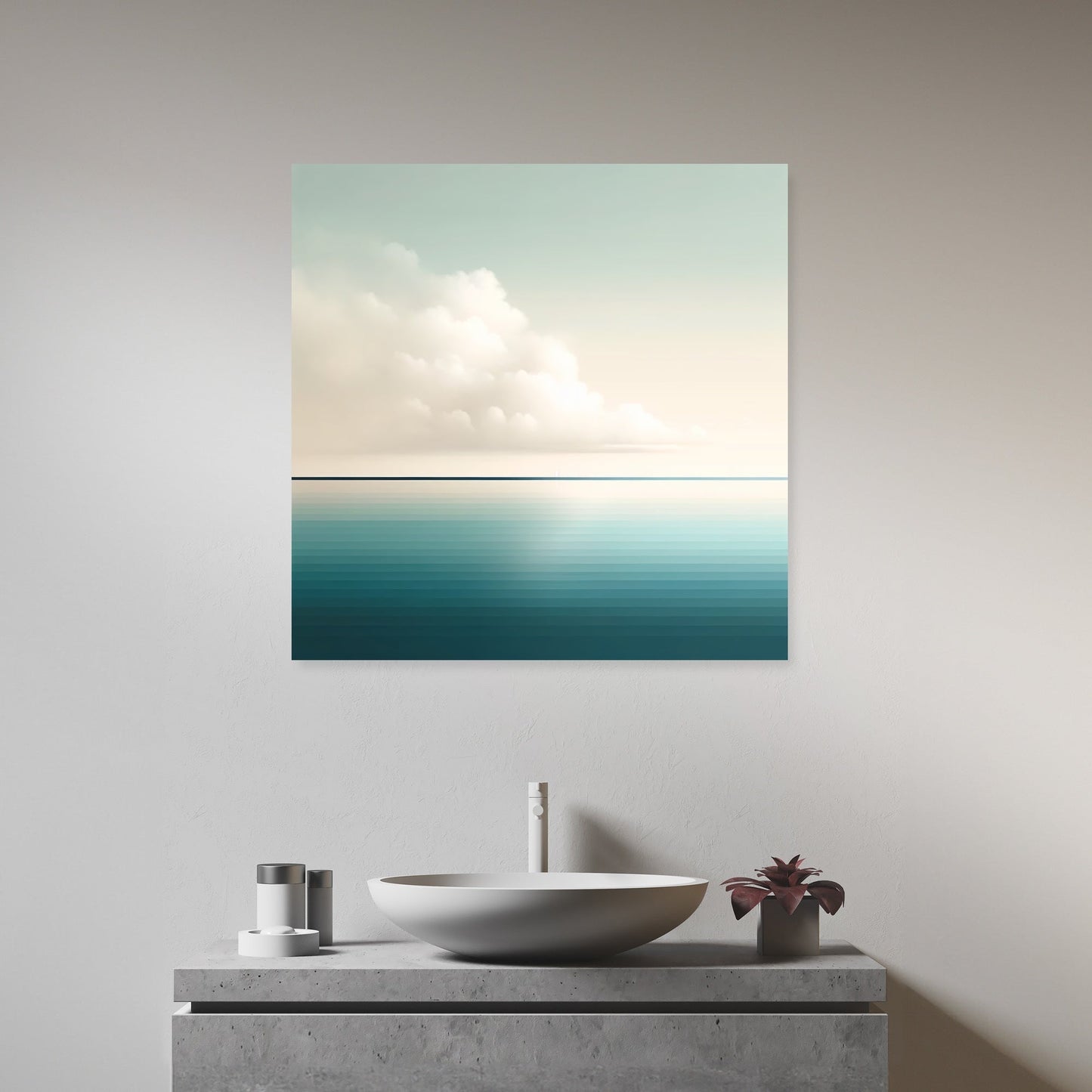 Calm Horizon Canvas