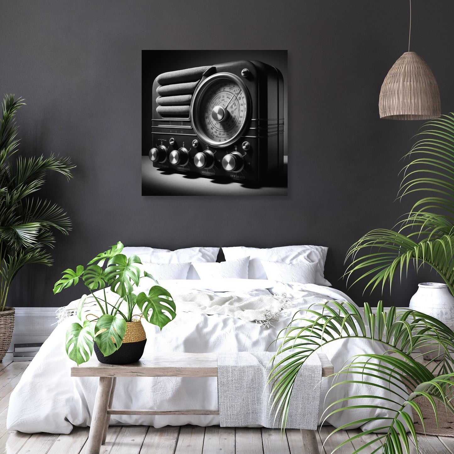 Vintage Broadcast Canvas