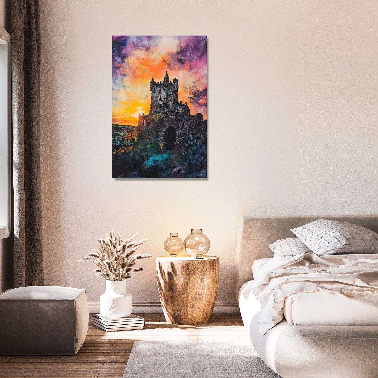 Blarney Castle Sunset Canvas