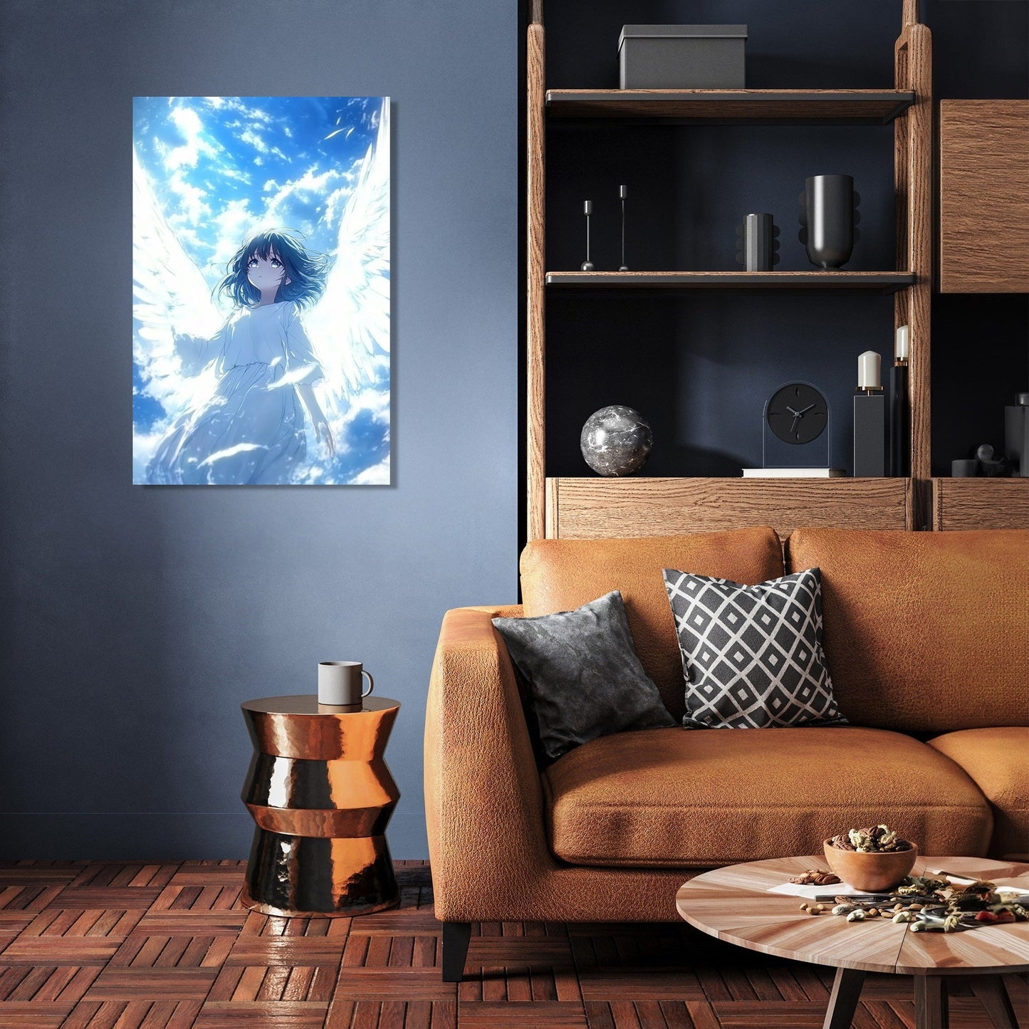 Seraphic Angel Sky Canvas