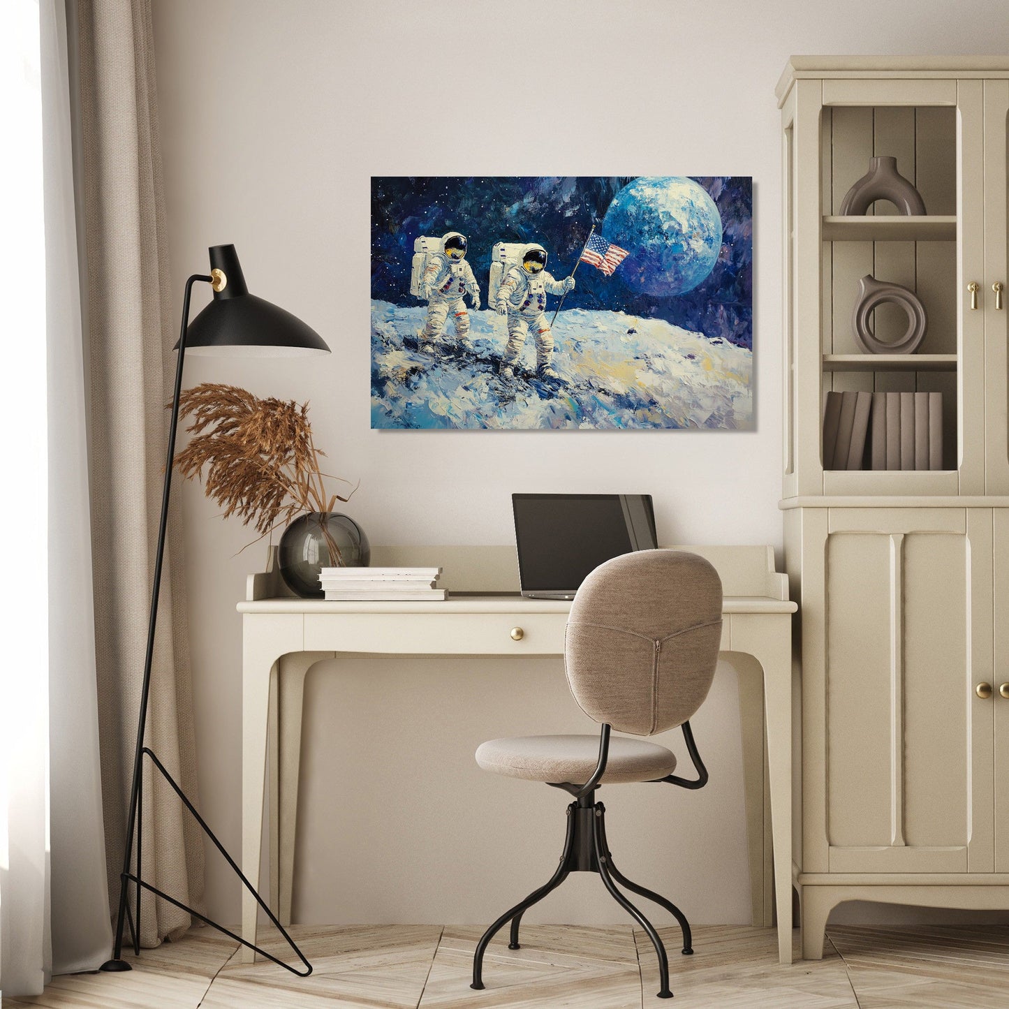 Lunar Exploration Canvas
