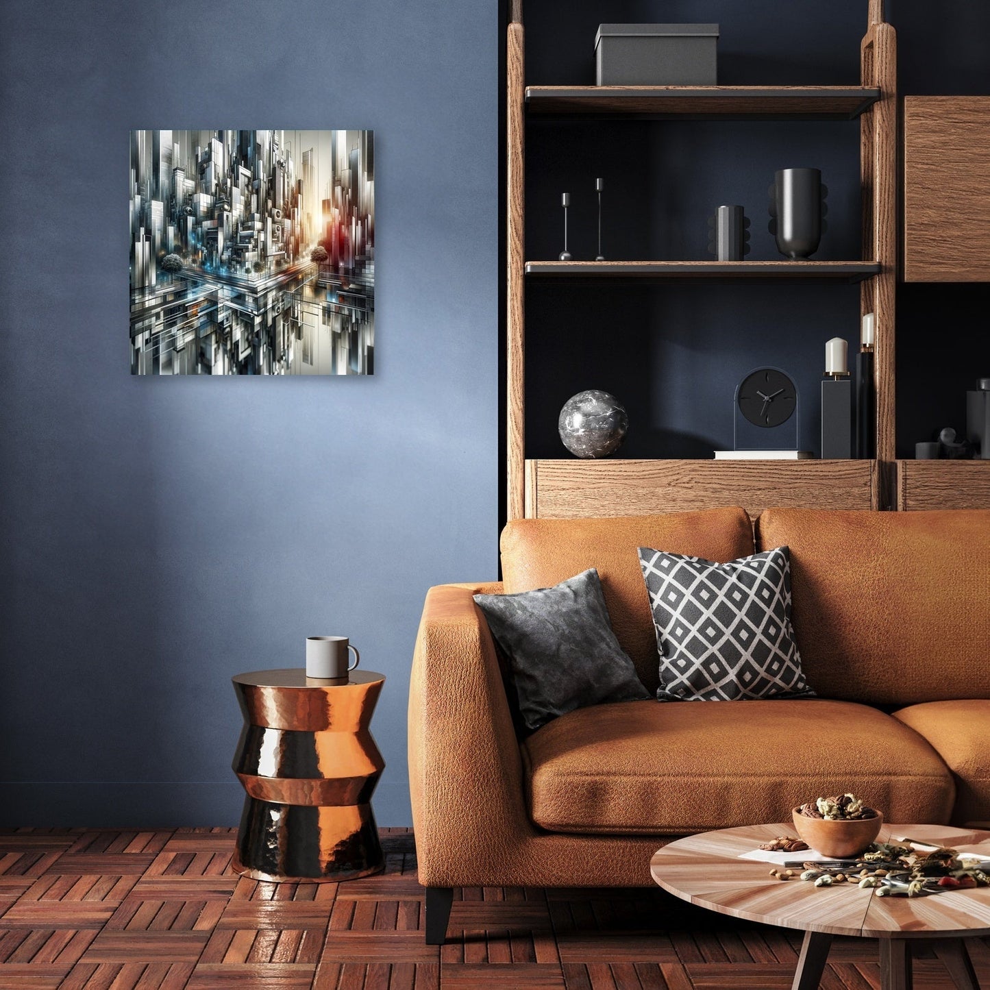 Metropolitan Mosaic Canvas