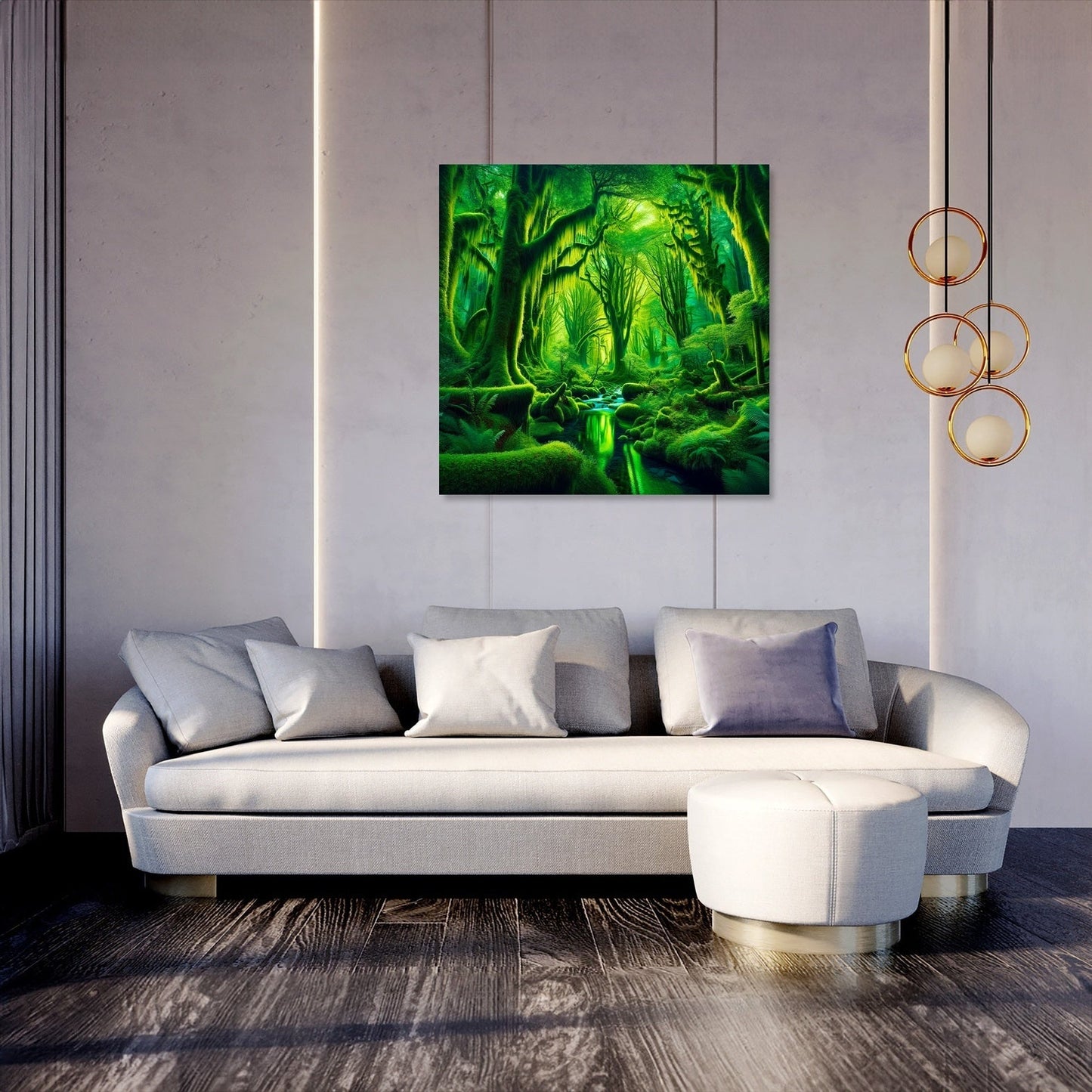 Emerald Enclave Canvas