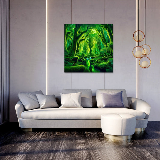 Emerald Enclave Canvas