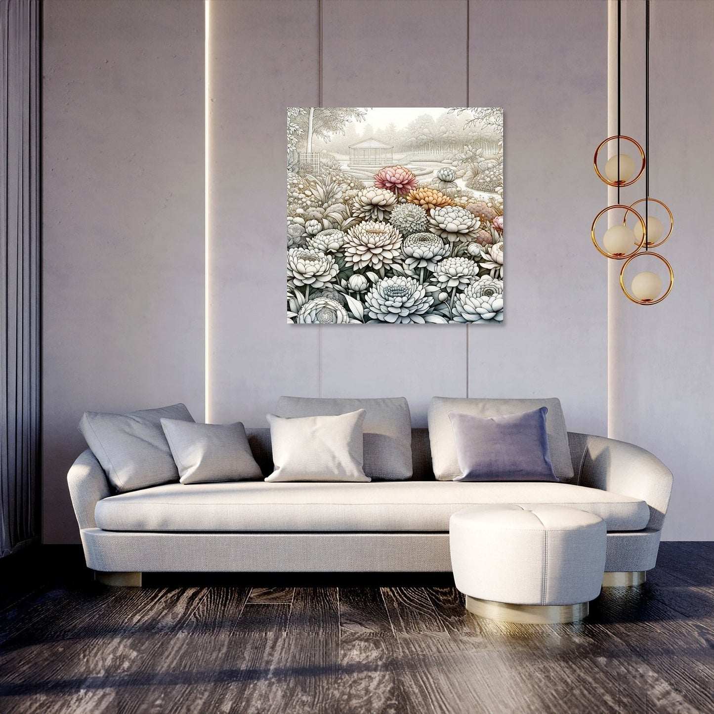 Symphony in Bloom Canvas