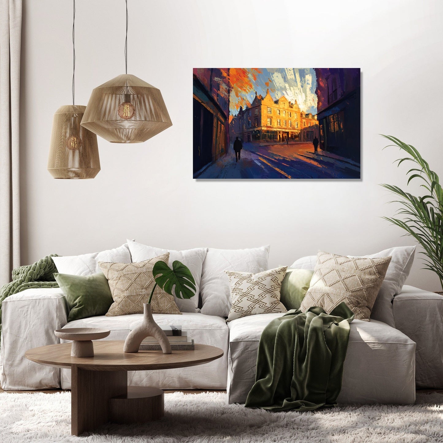 Golden Memories of Jericho Canvas