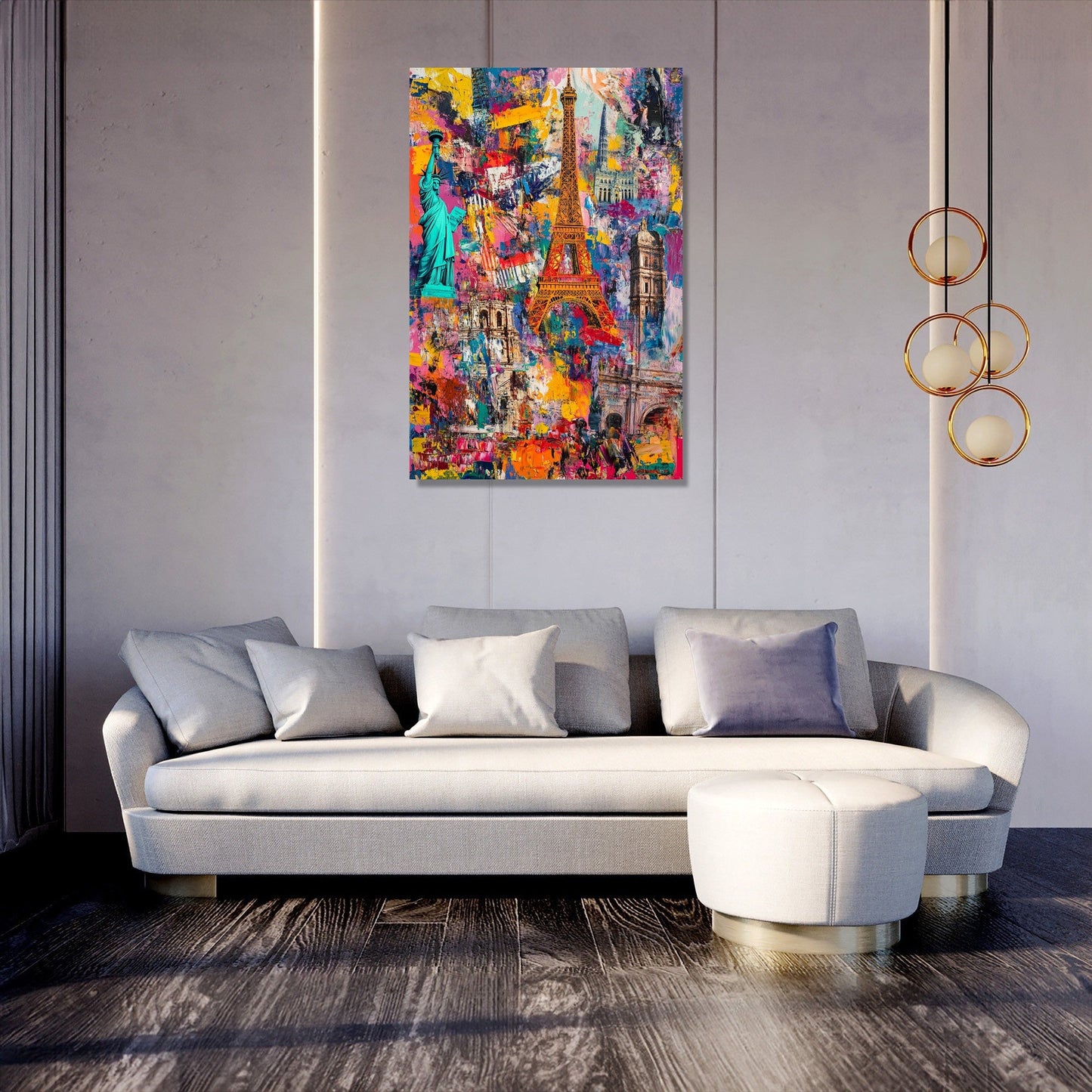 Global Icons Chaos Canvas