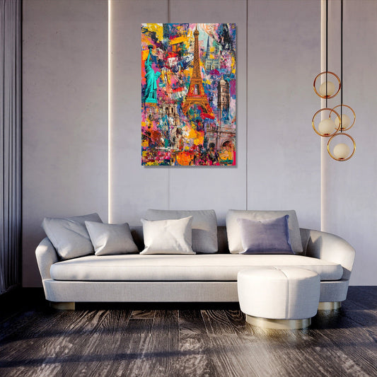 Global Icons Chaos Canvas