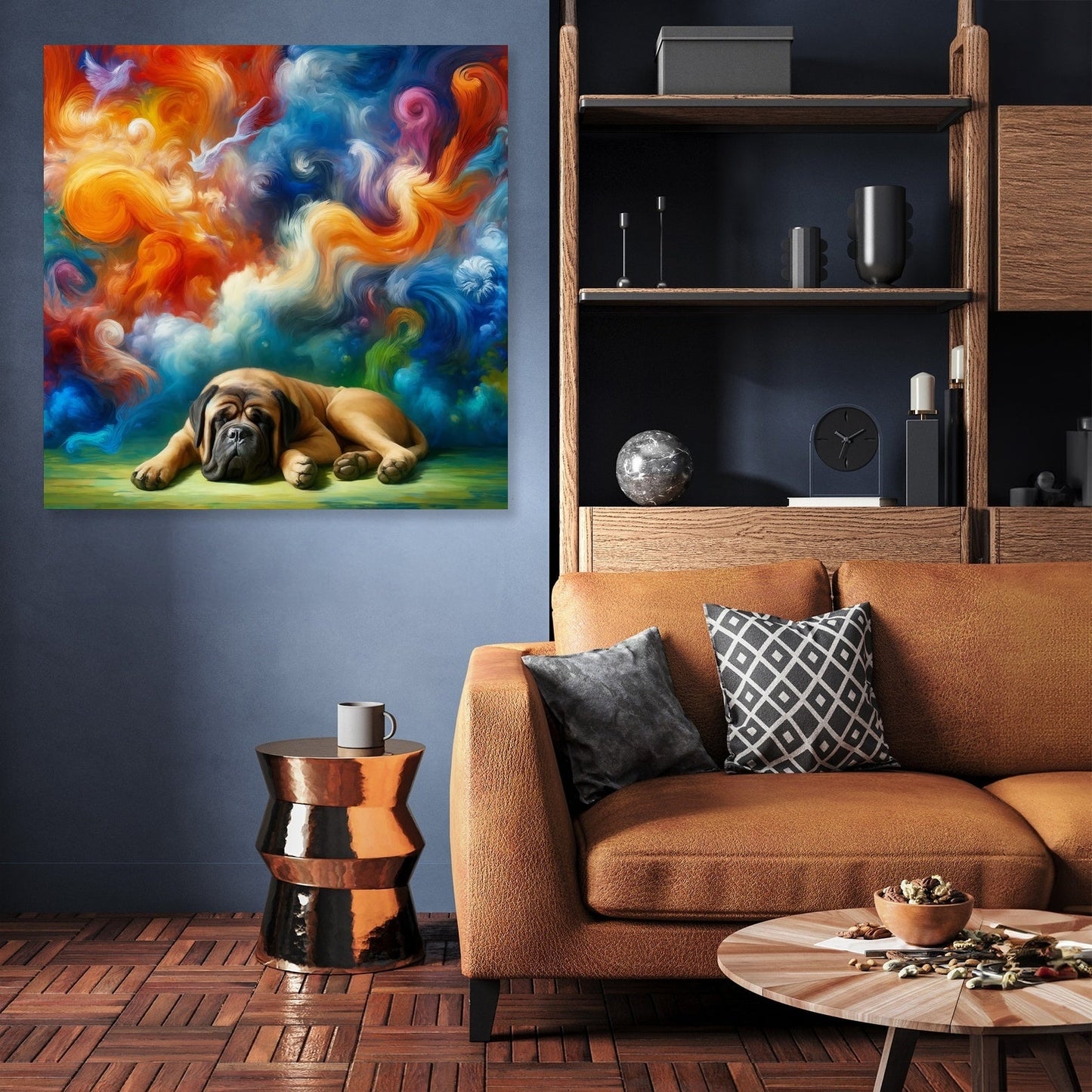Dreamer's Realm Bullmastiff Canvas