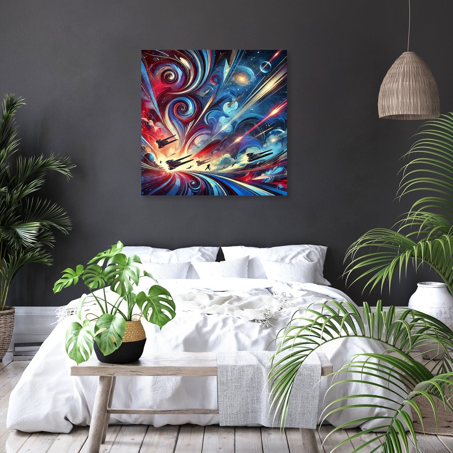 Galactic Chaos Canvas