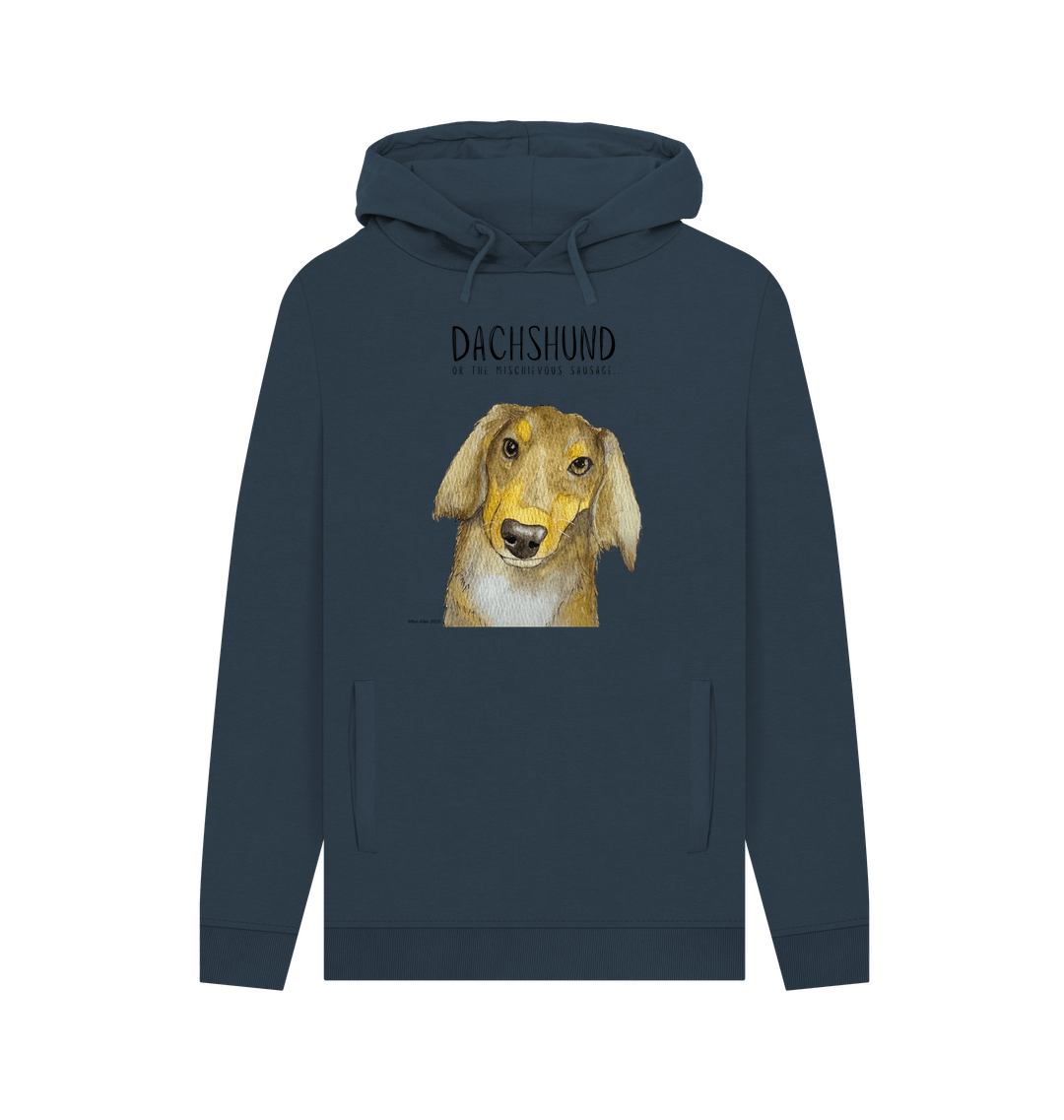 Long Haired Dachshund Hoodie – Small Legs, Big Attitude!