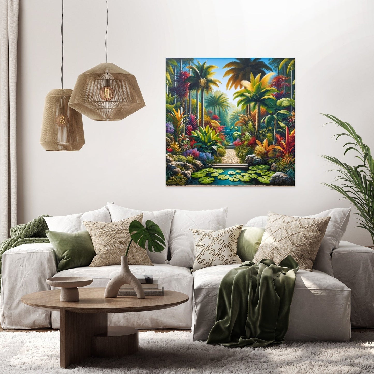 Tropical Oasis Canvas