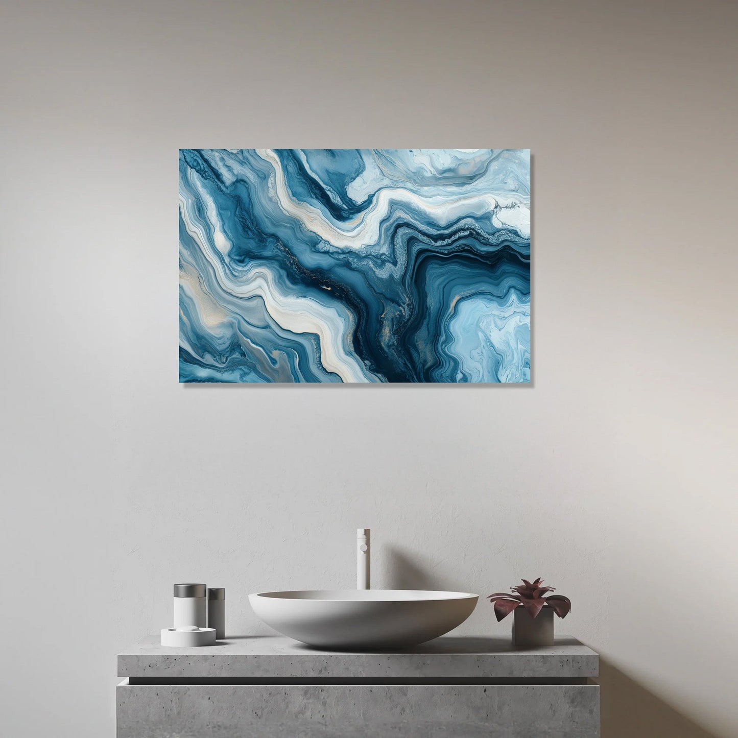 Tide Symphony Canvas