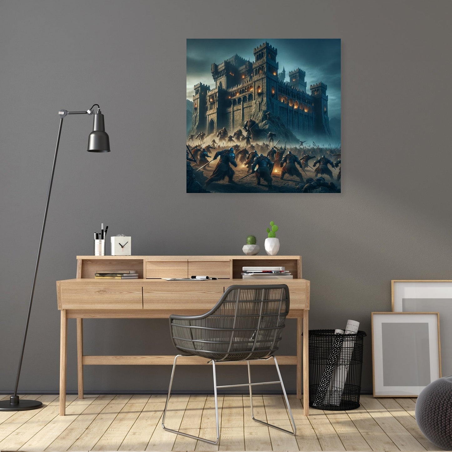 Twilight Siege Canvas