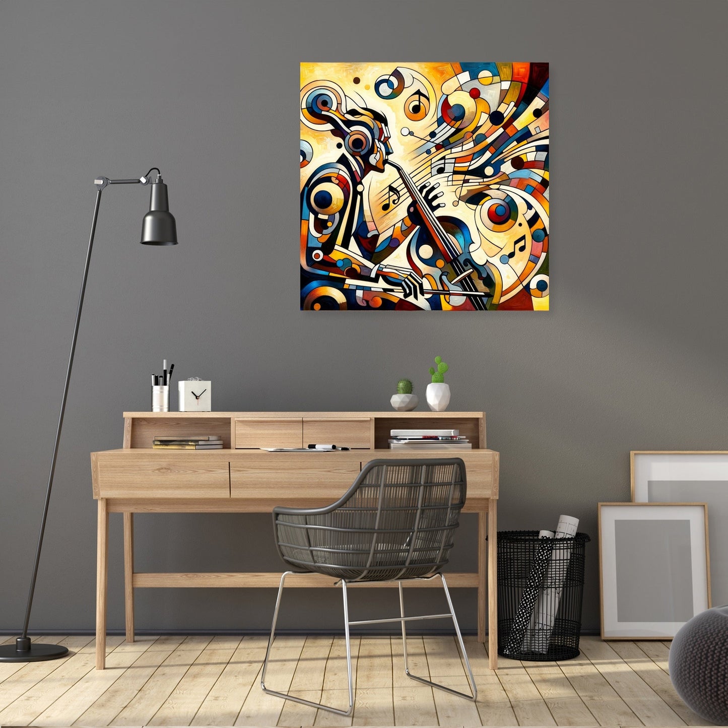 Abstract Rhythms Canvas