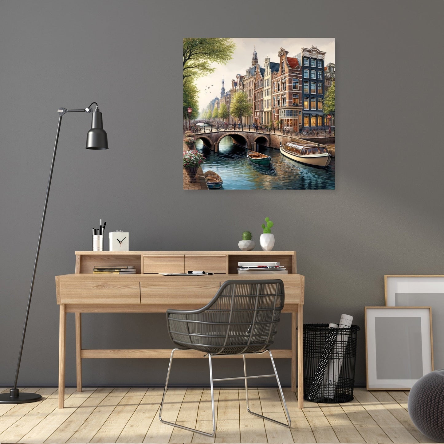Prinsengracht Canal Canvas