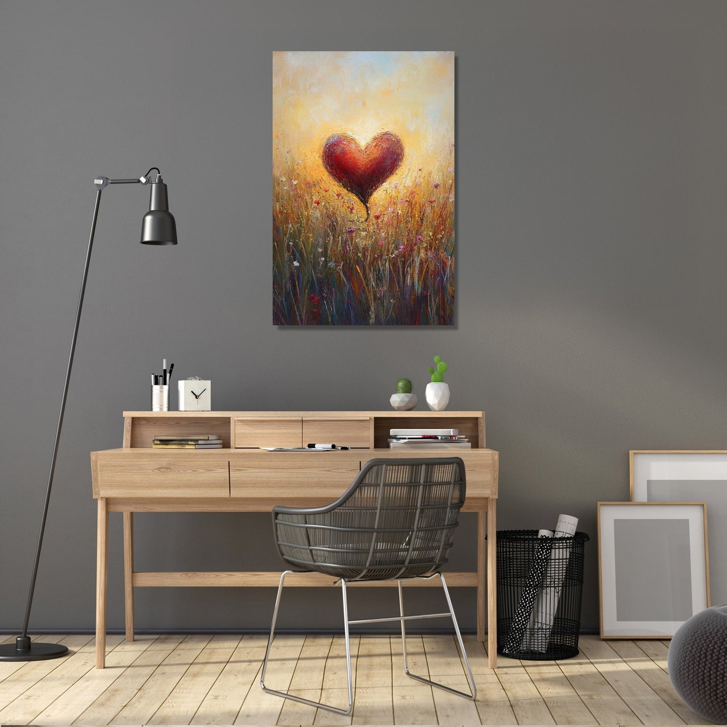 Heart of Dawn Canvas