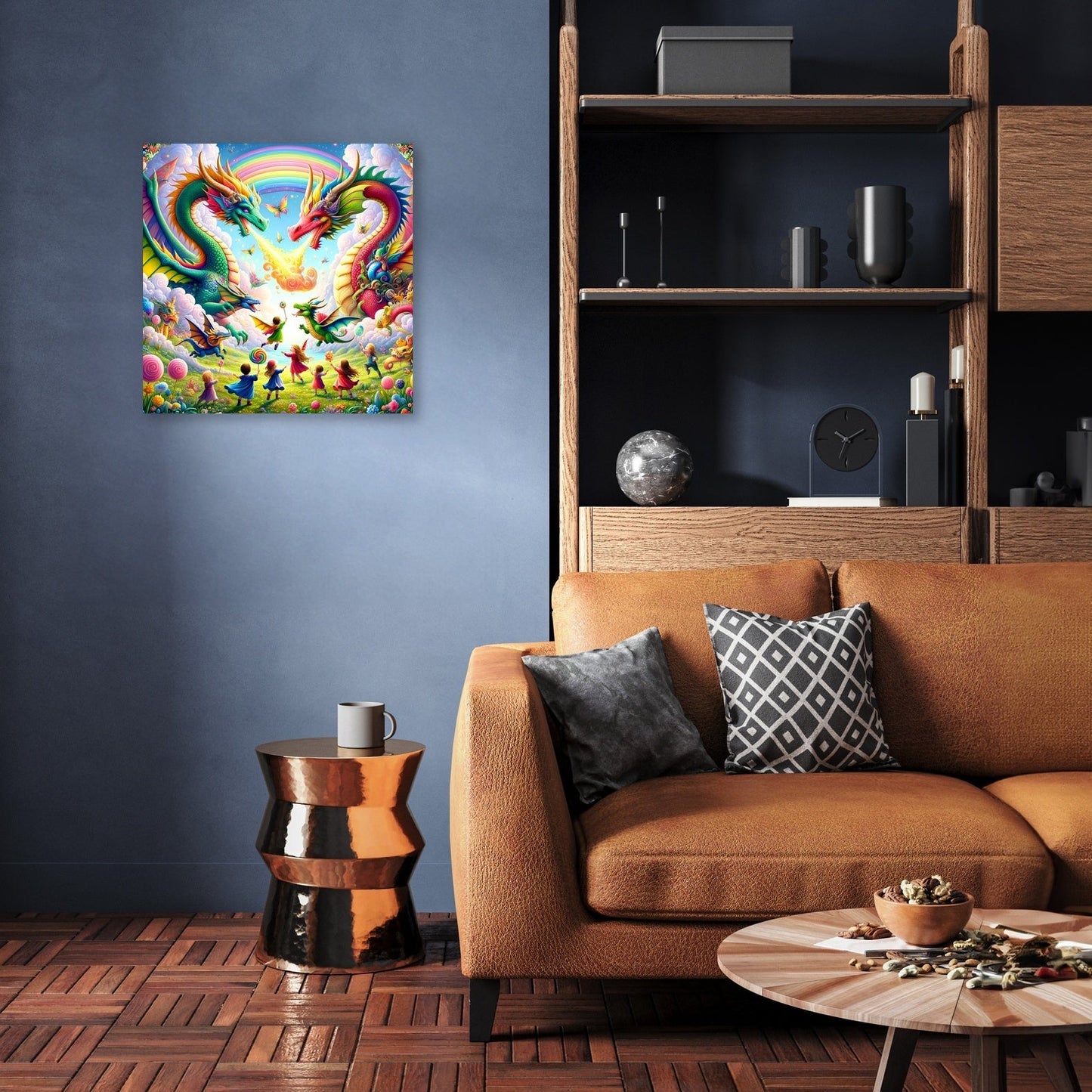 Dragon Playground Dreams Canvas
