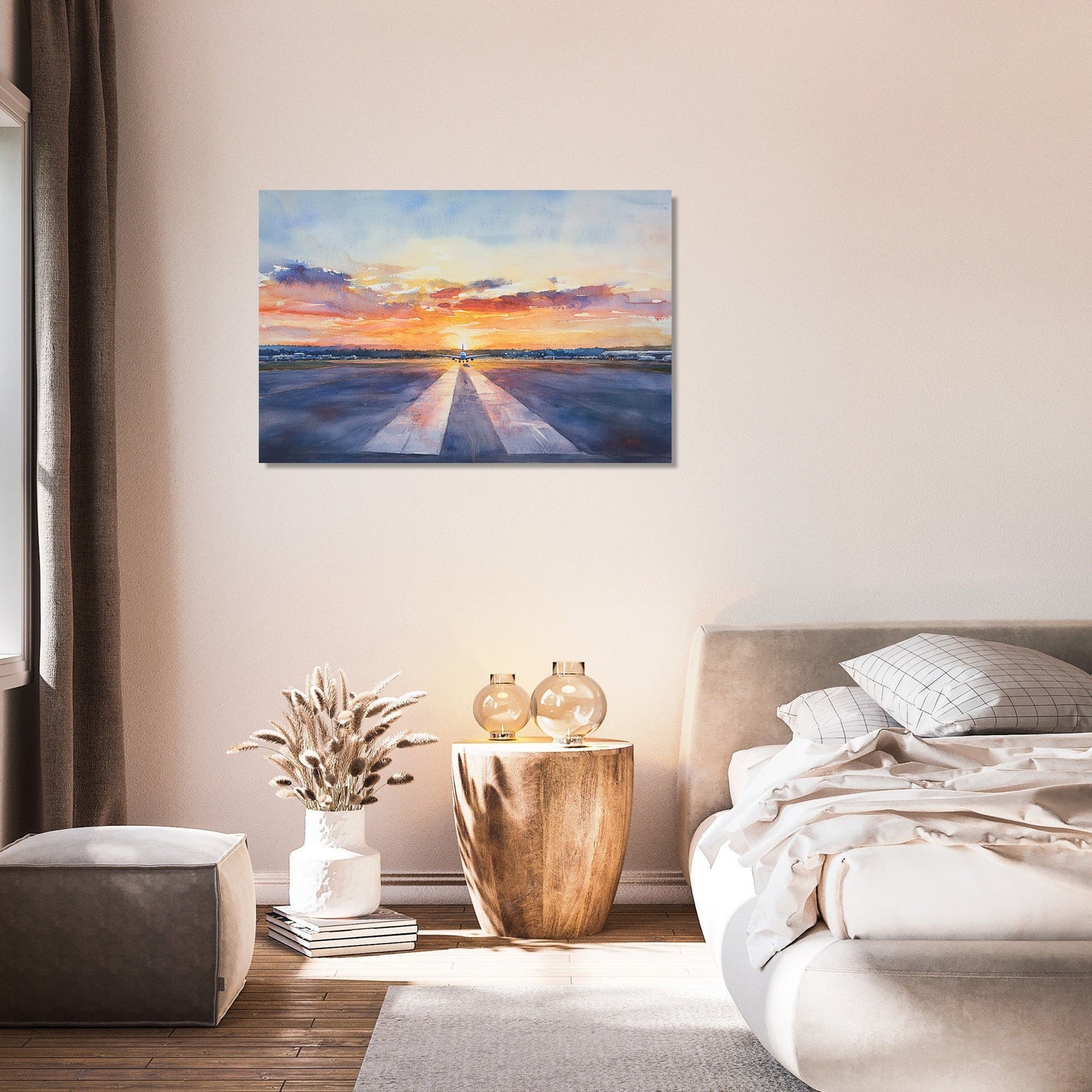 Sunset Descent Canvas