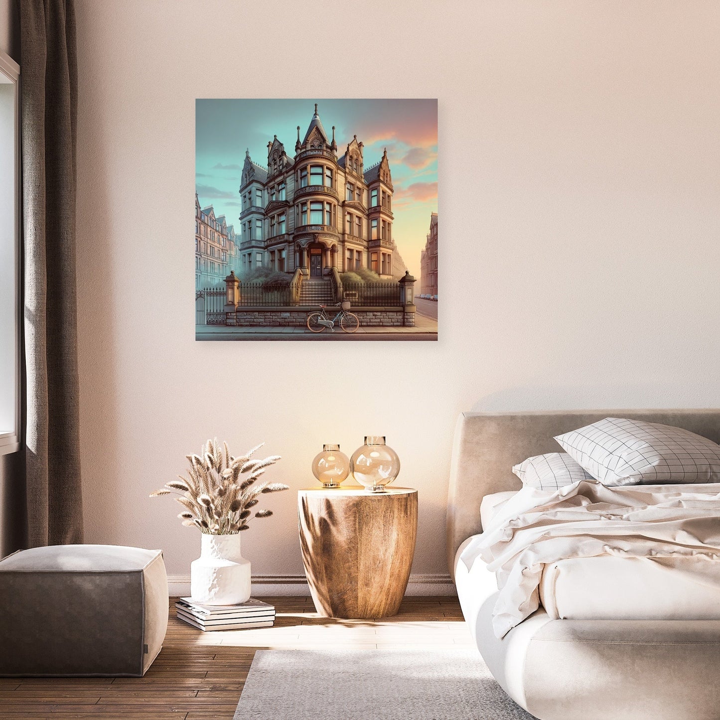 Glasgow Dawn Canvas