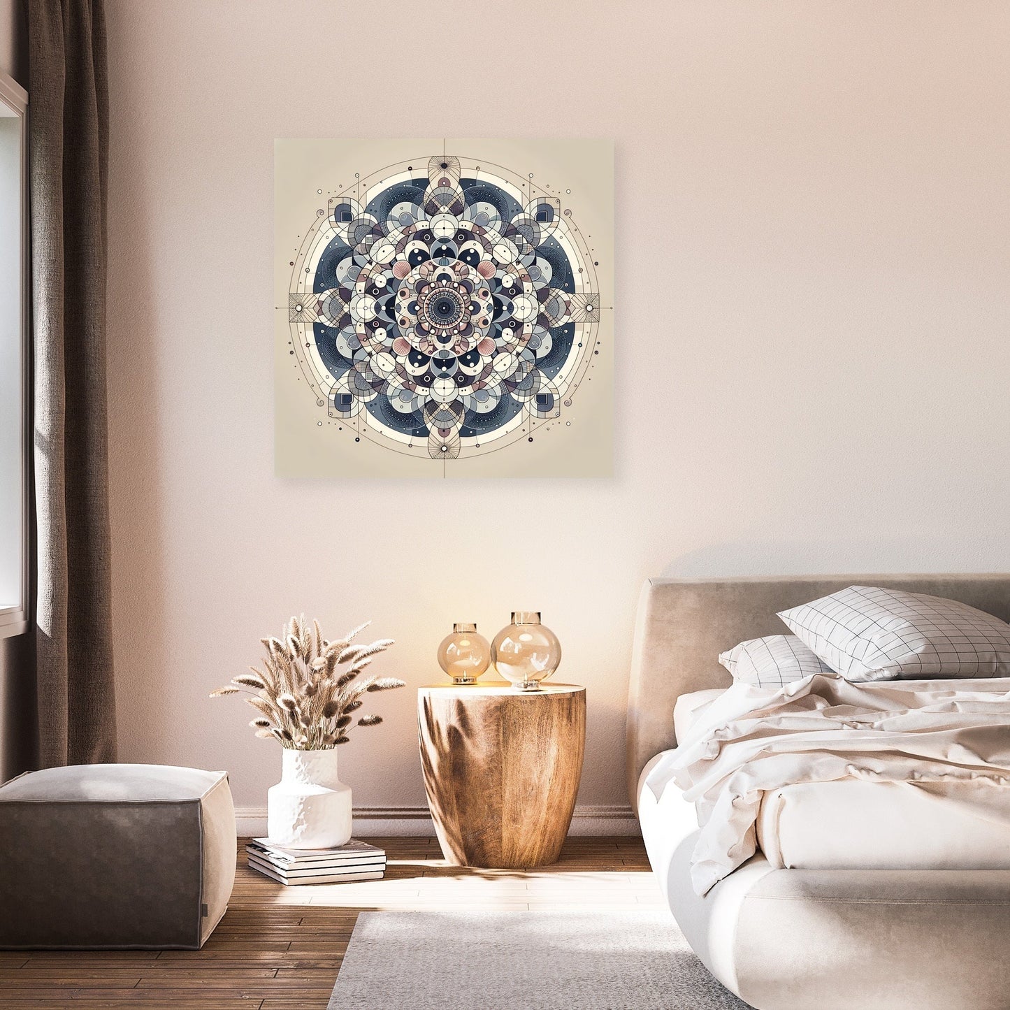 Tranquil Symmetry Canvas