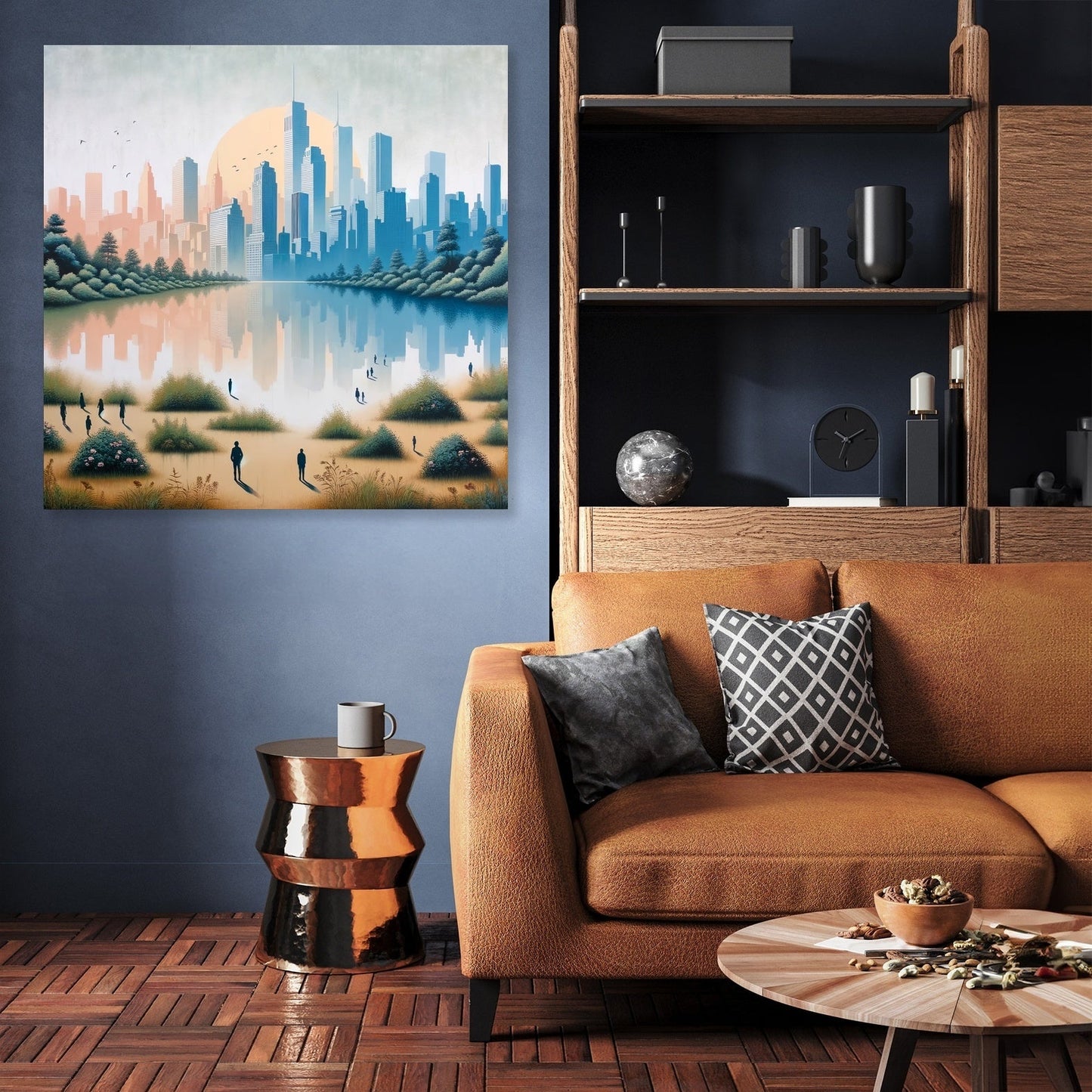 Skyline Harmony Canvas