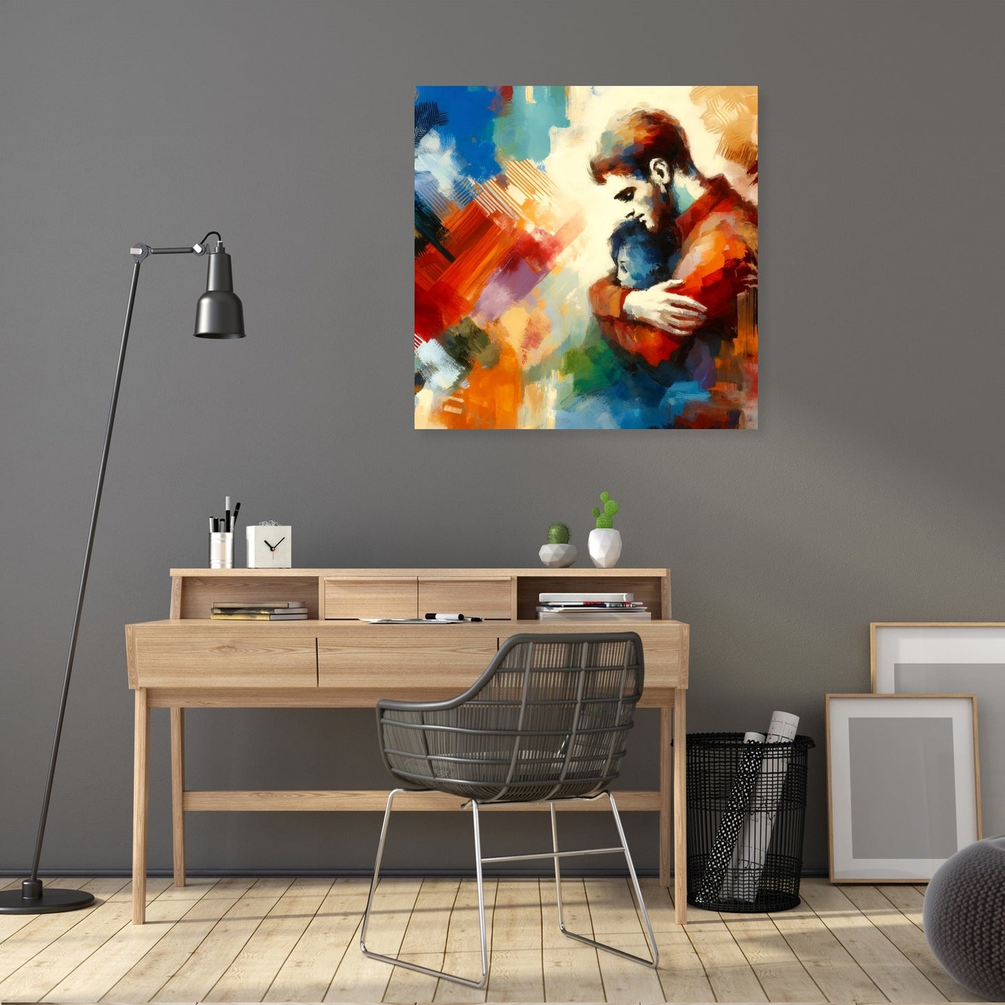 Embrace of Colours Canvas